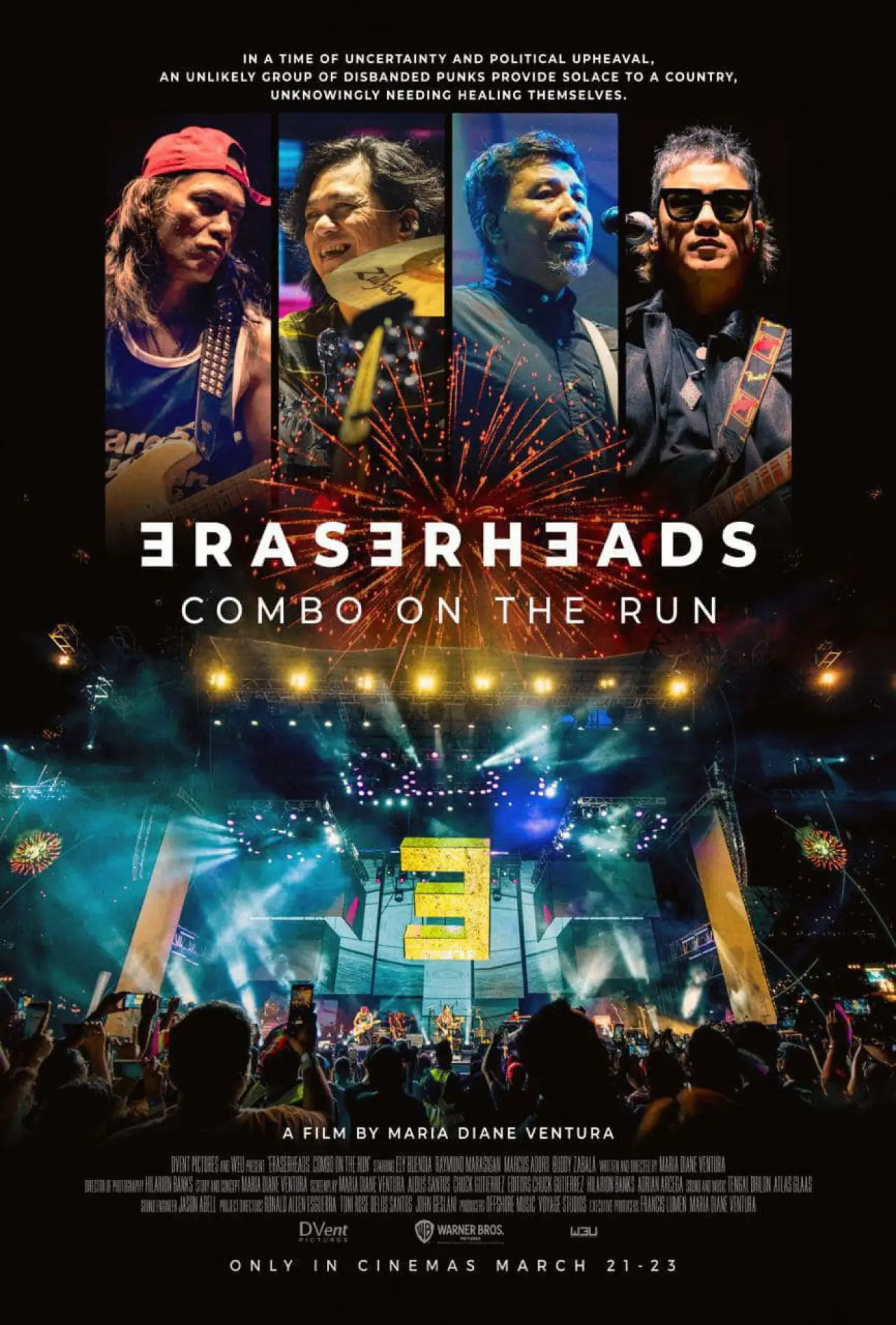 Movie poster "Eraserheads: Combo on the Run"