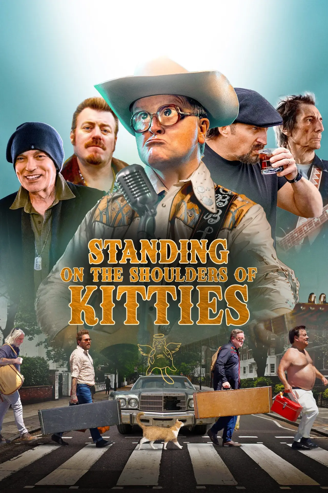 Movie poster "Standing on the Shoulders of Kitties"
