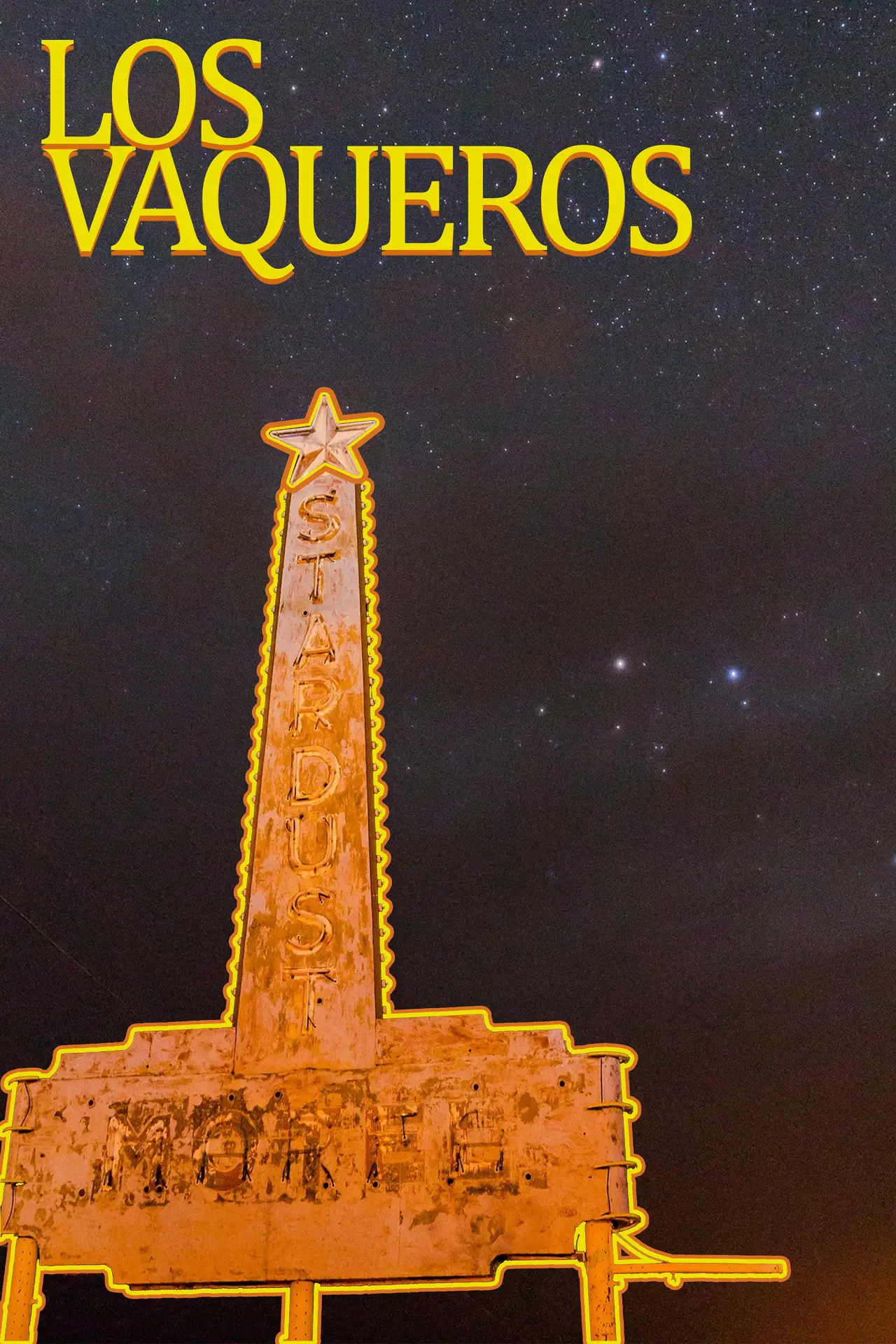 Movie poster "Los Vaqueros"