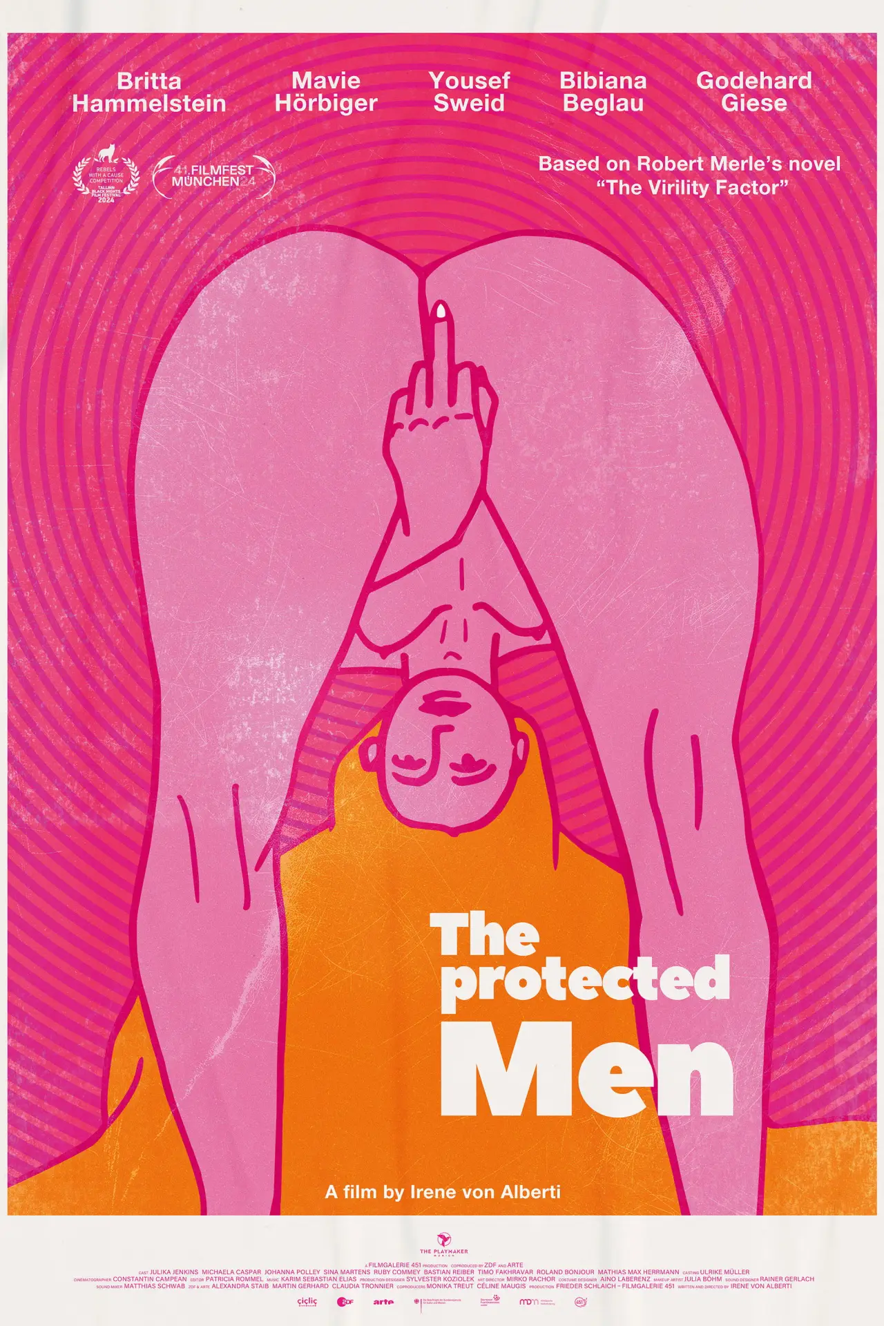 Movie poster "The Protected Men"