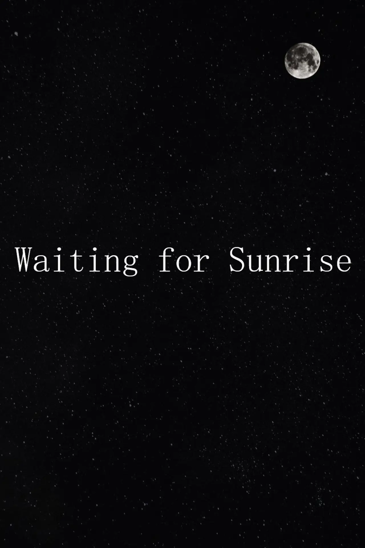 Movie poster "Waiting for Sunrise"
