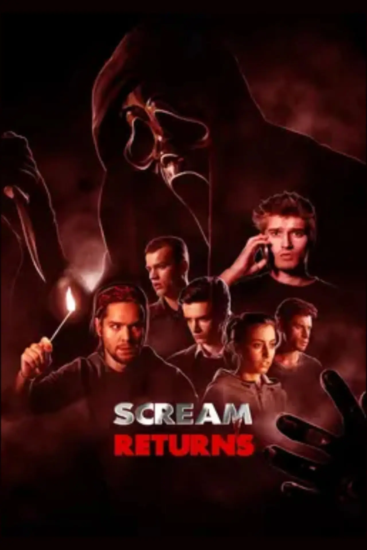 Movie poster "Scream Returns"