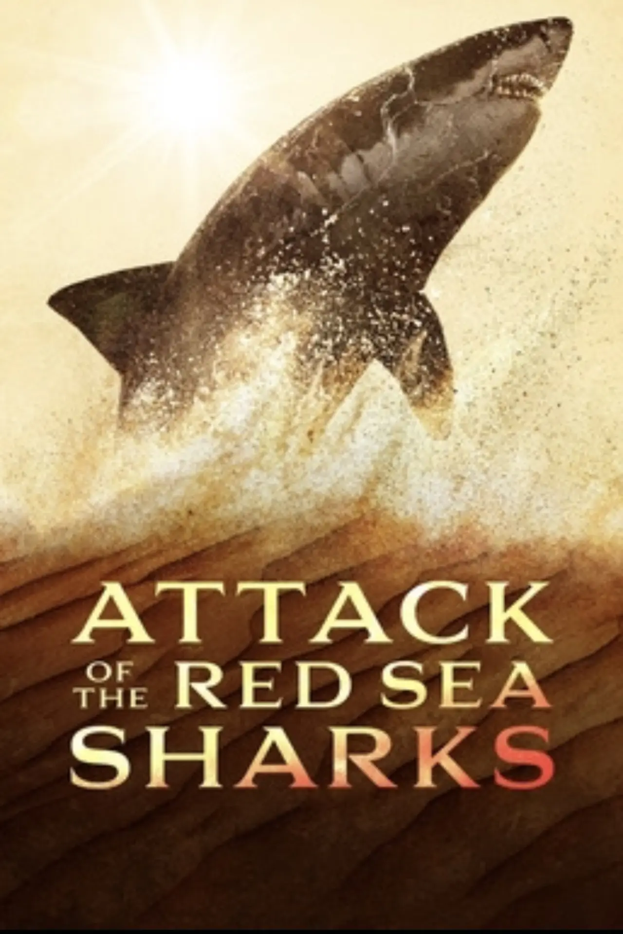 Movie poster "Attack of the Red Sea Sharks"