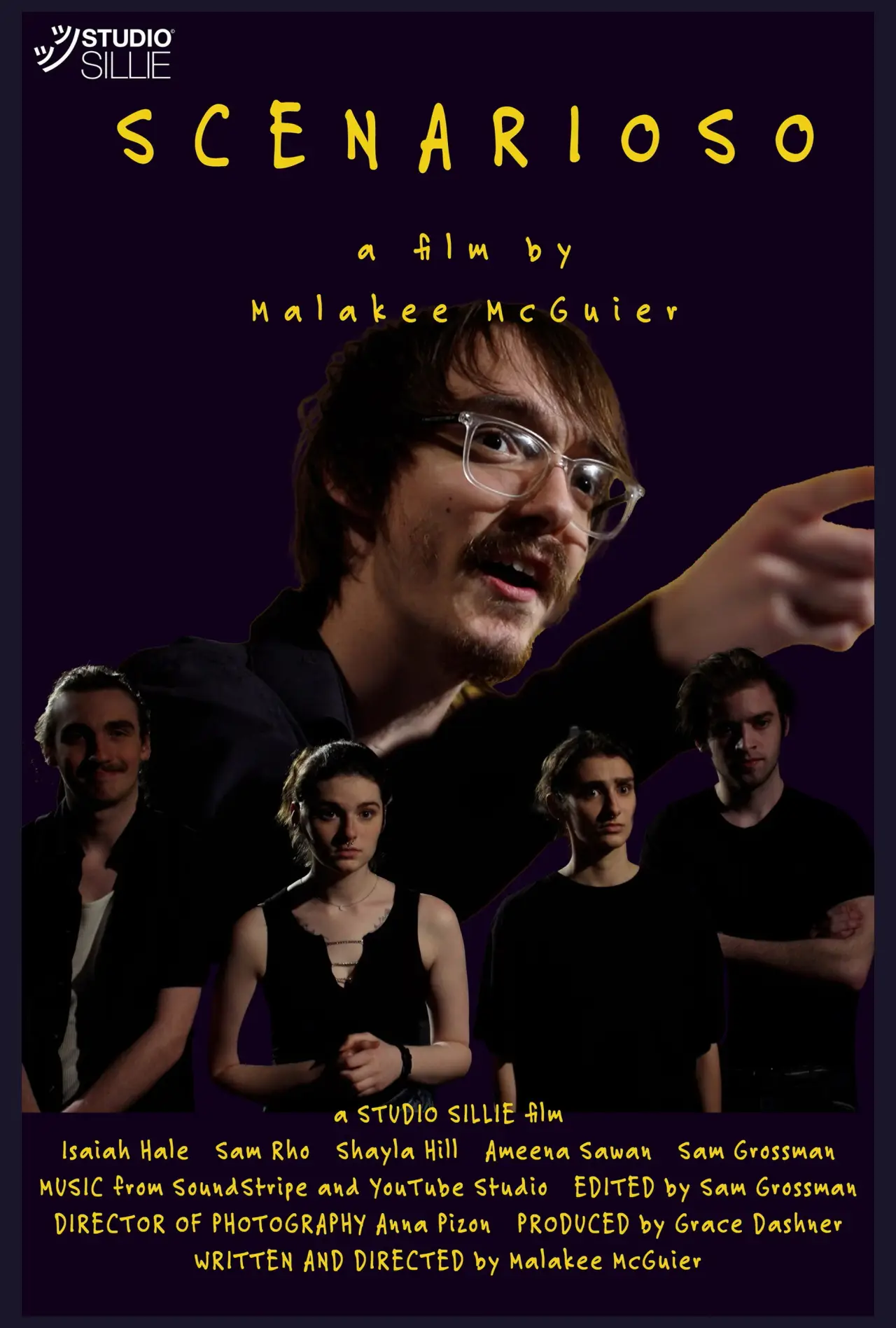 Movie poster "Scenarioso"