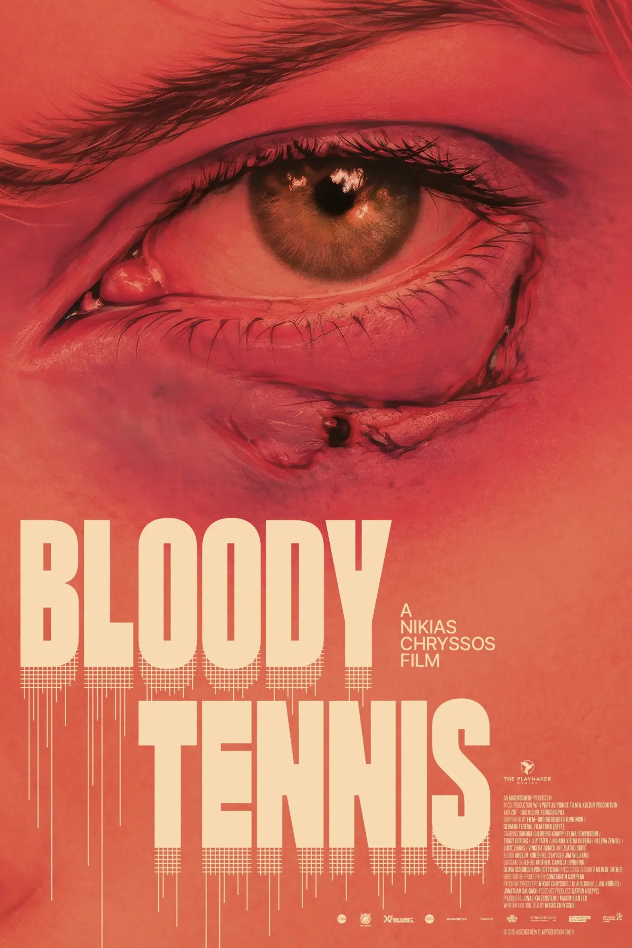 Movie poster "Bloody Tennis"