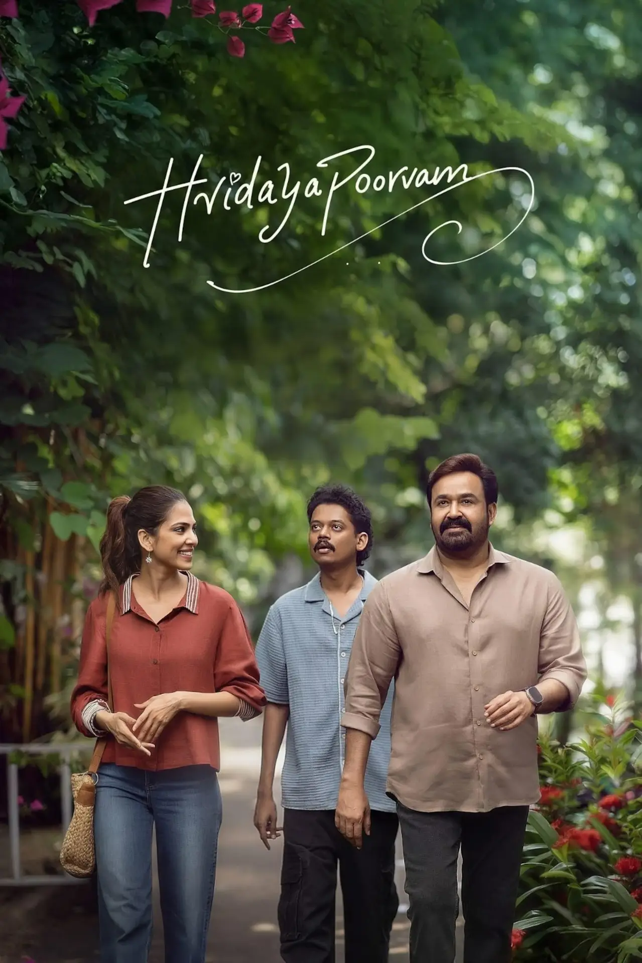 Movie poster "Hridayapoorvam"