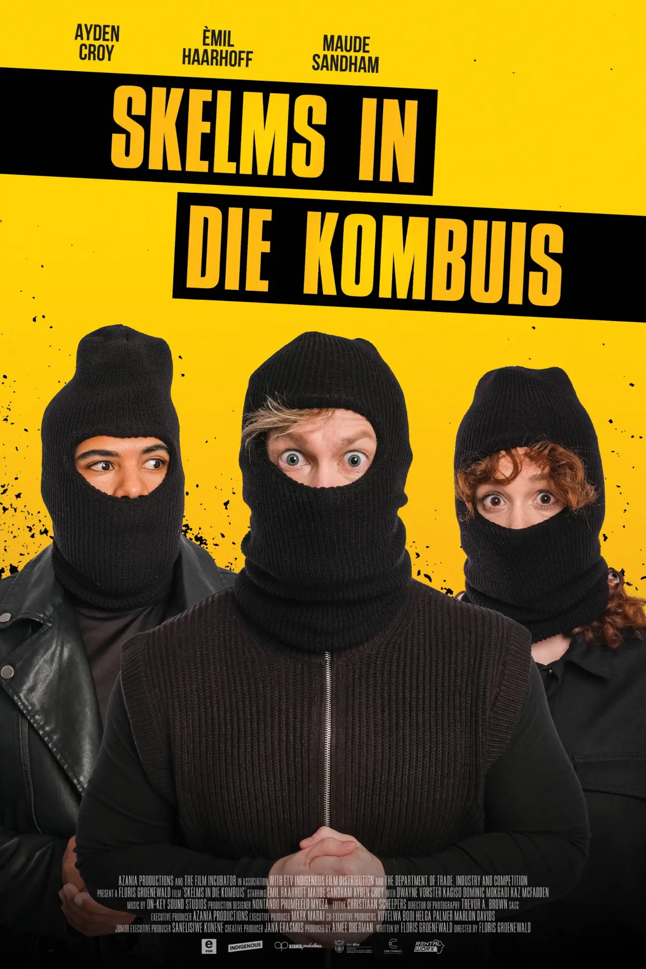 Movie poster "Skelms in die Kombuis"