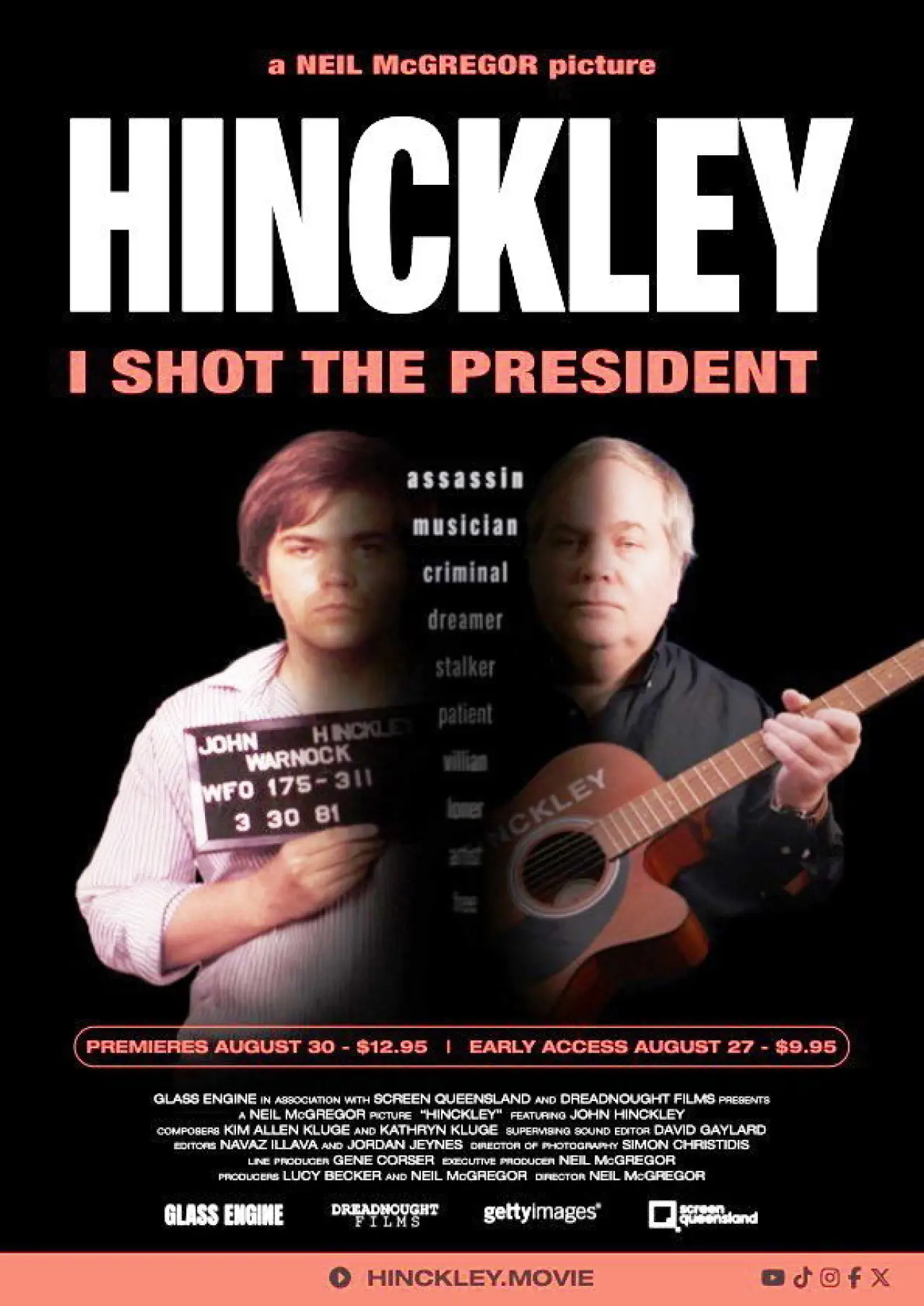 Movie poster "Hinckley"