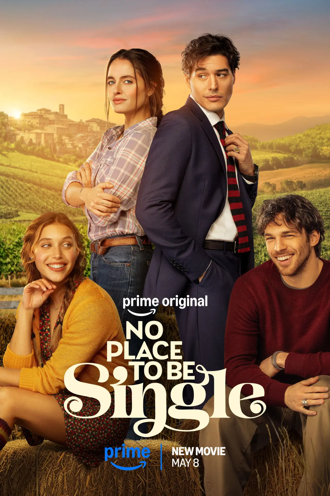 Movie poster "No Place to Be Single"