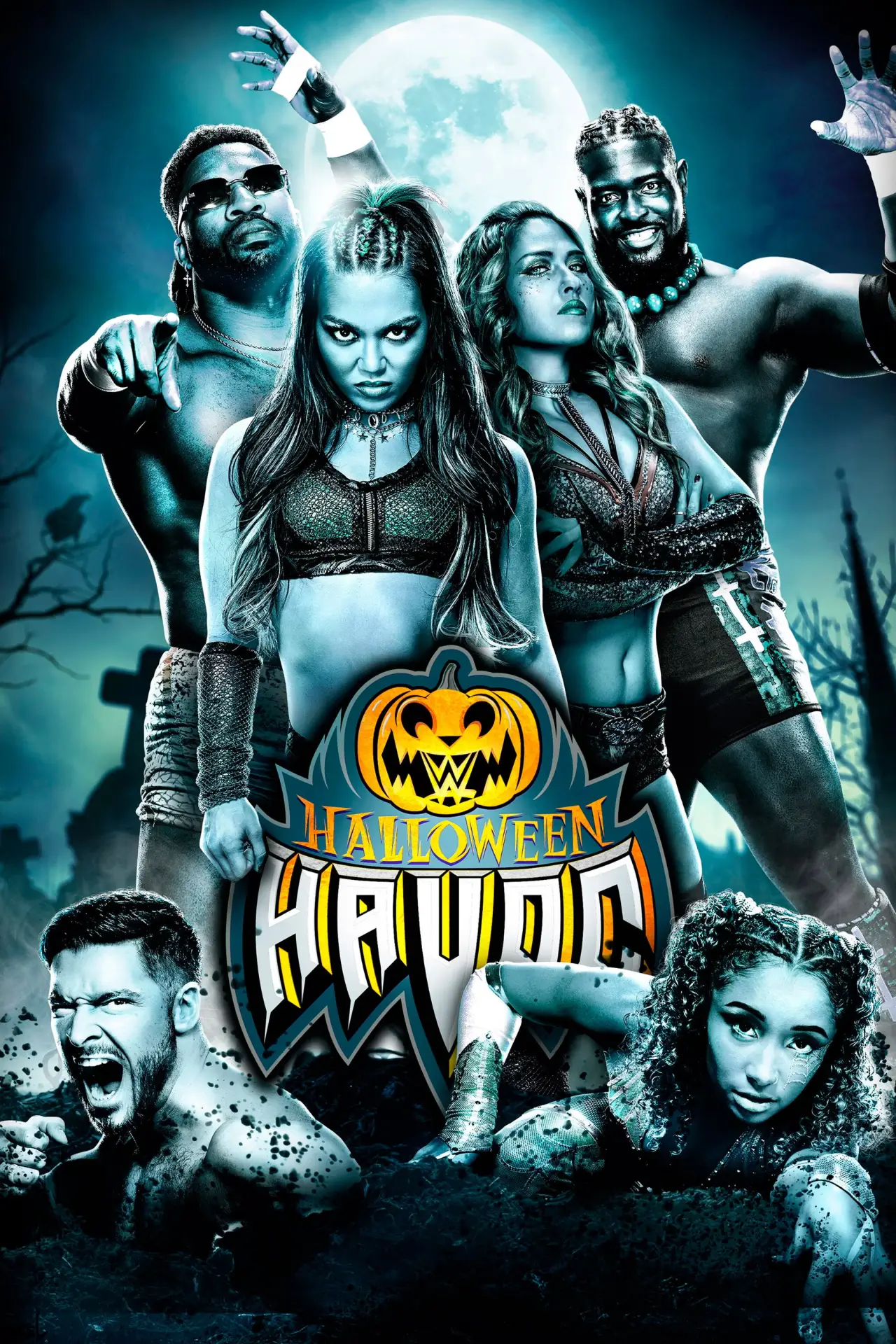 Movie poster "NXT Halloween Havoc 2024"