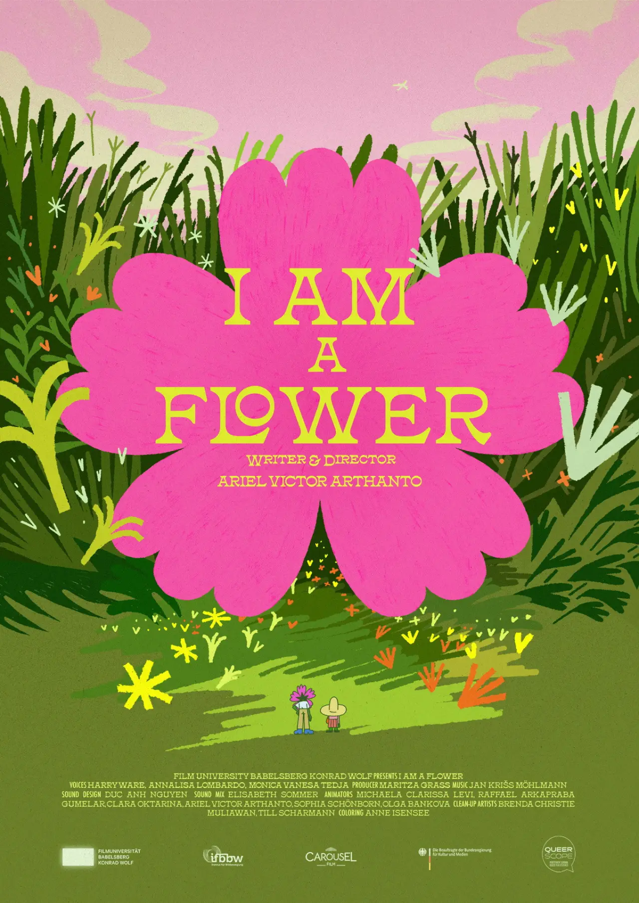 Movie poster "I Am a Flower"