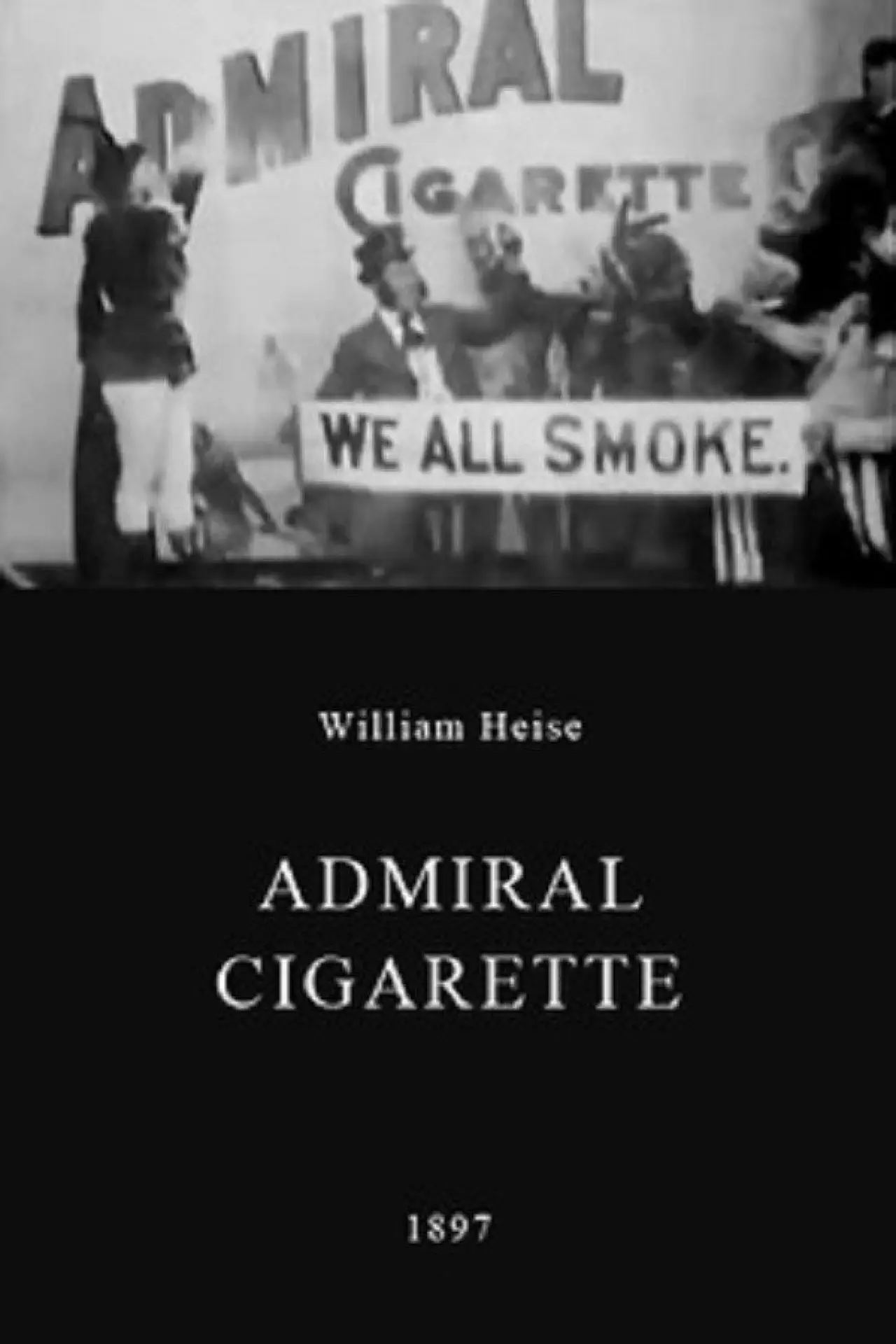 Movie poster "Admiral Cigarette"