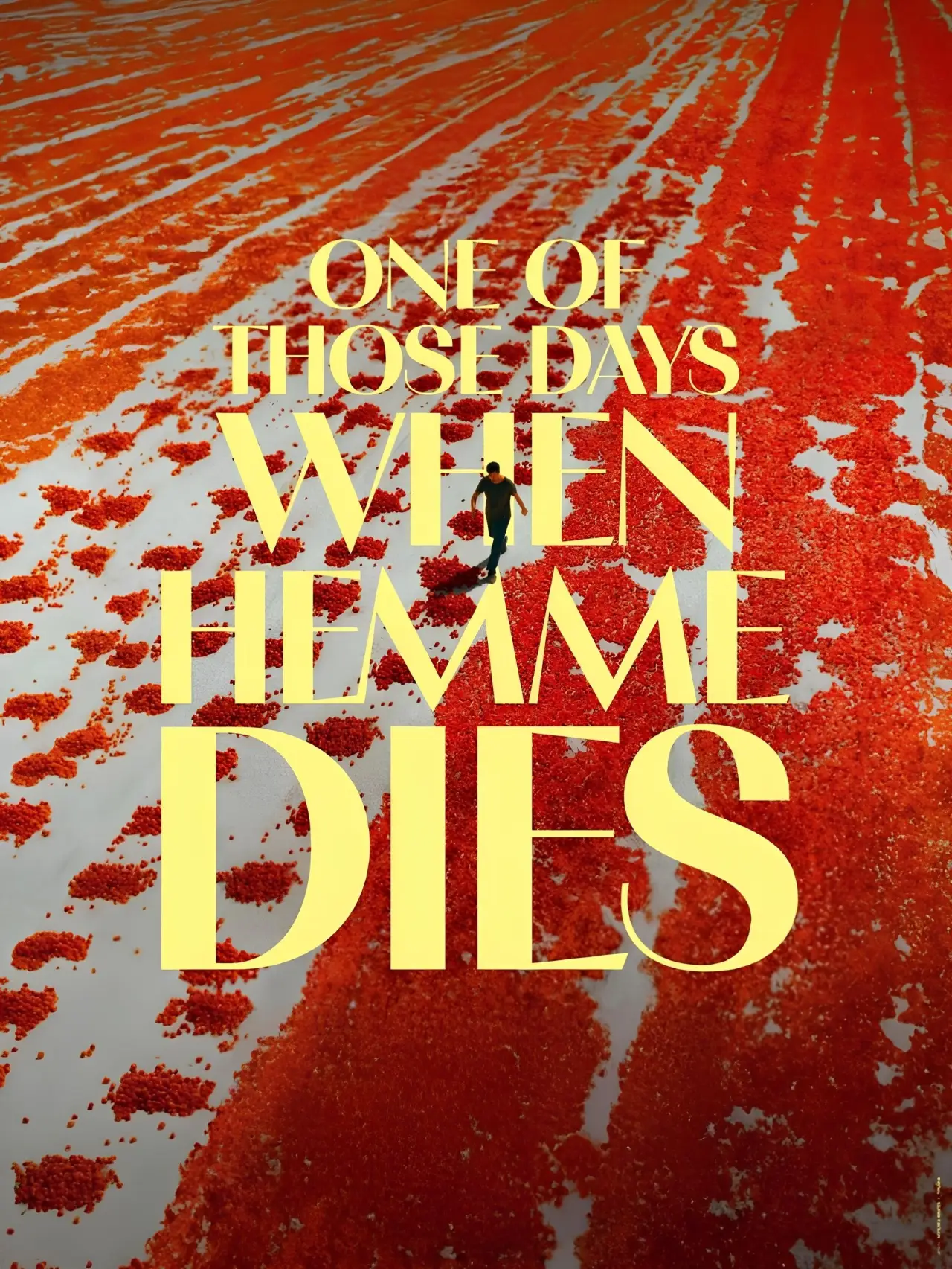 Movie poster "One of Those Days When Hemme Dies"
