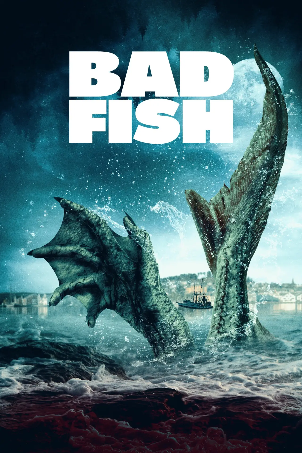 Movie poster "Bad Fish"