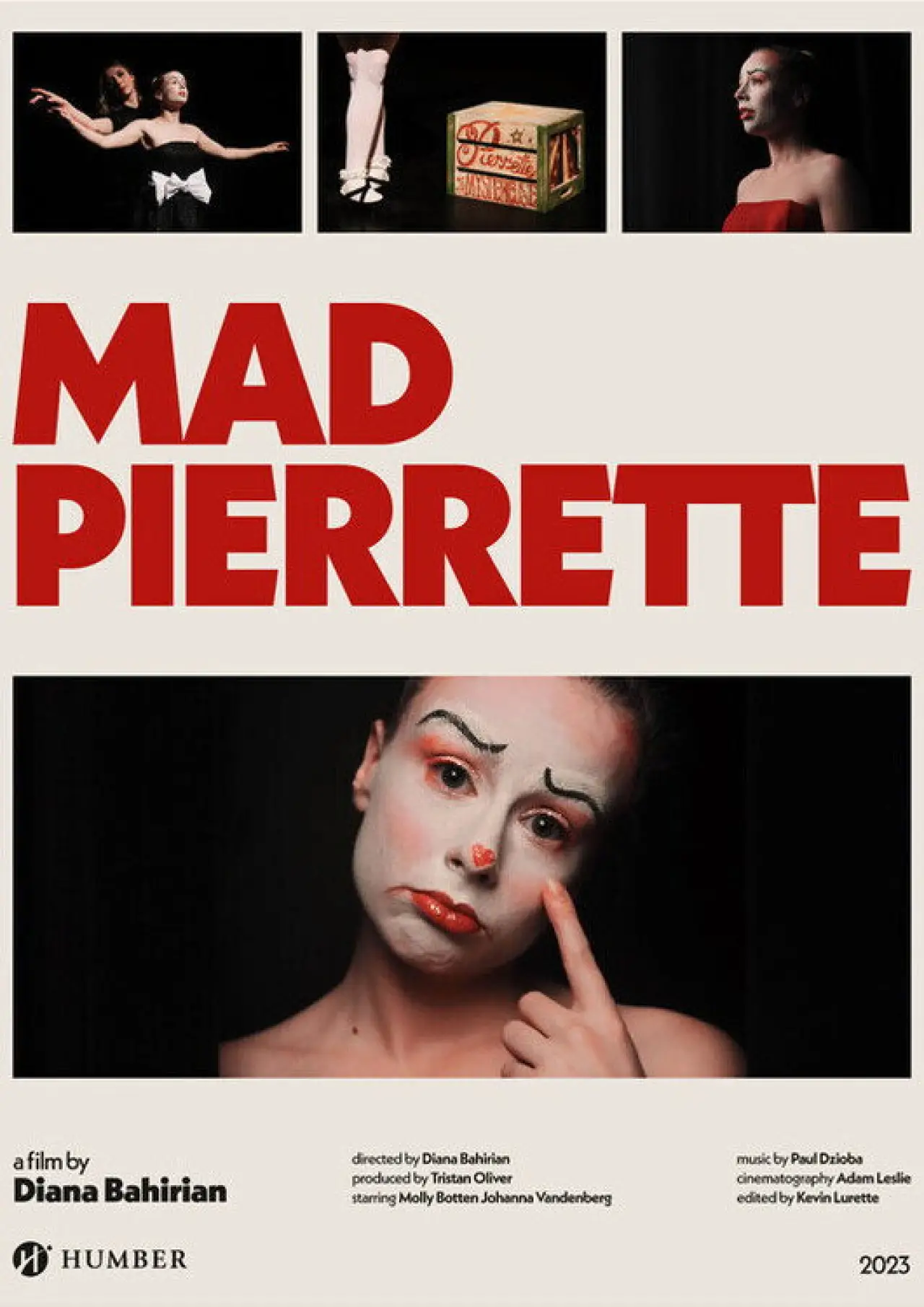 Movie poster "Mad Pierrette"