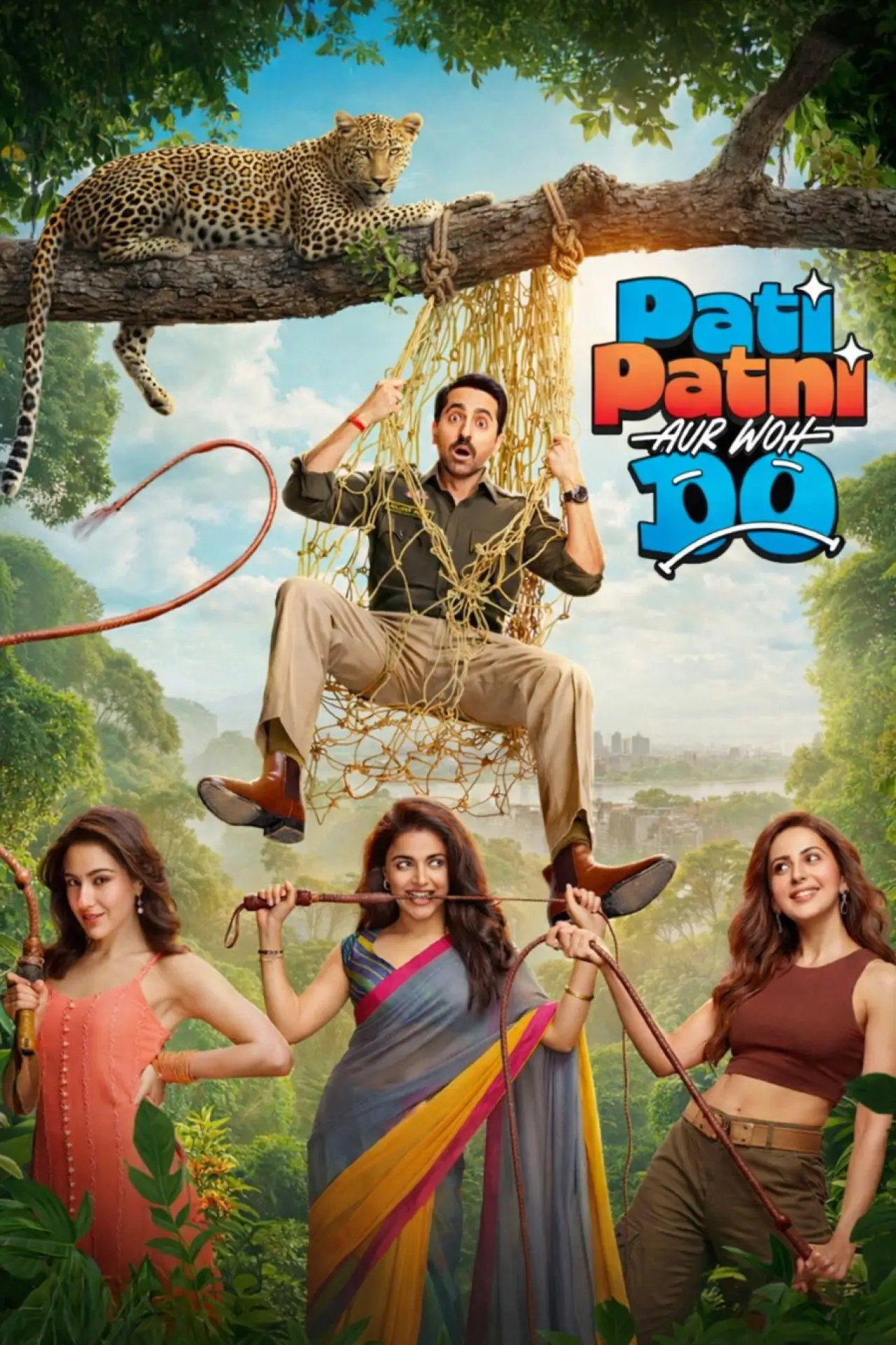 Movie poster "Pati Patni aur Woh Do"
