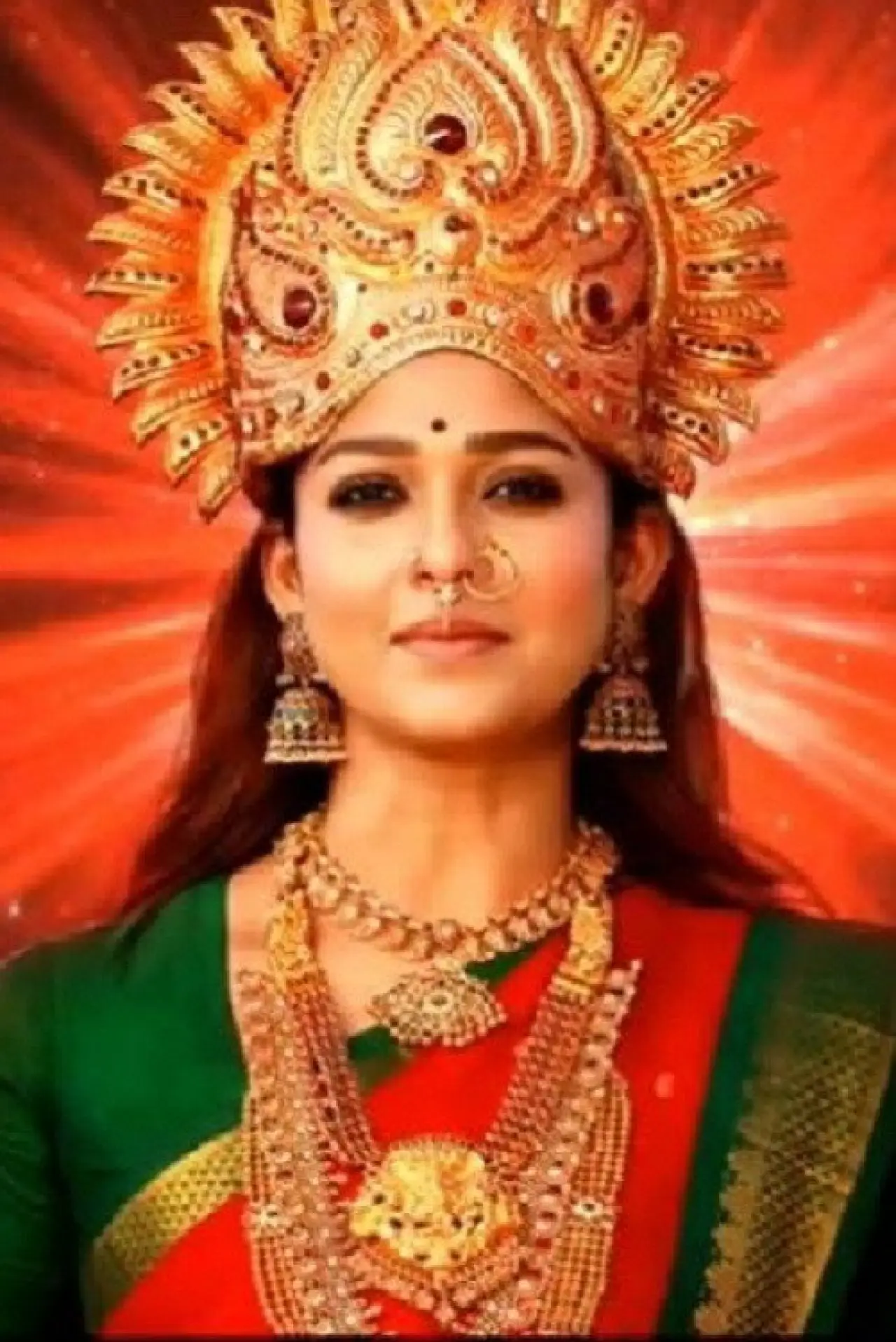 Movie poster "Mookuthi Amman 2"