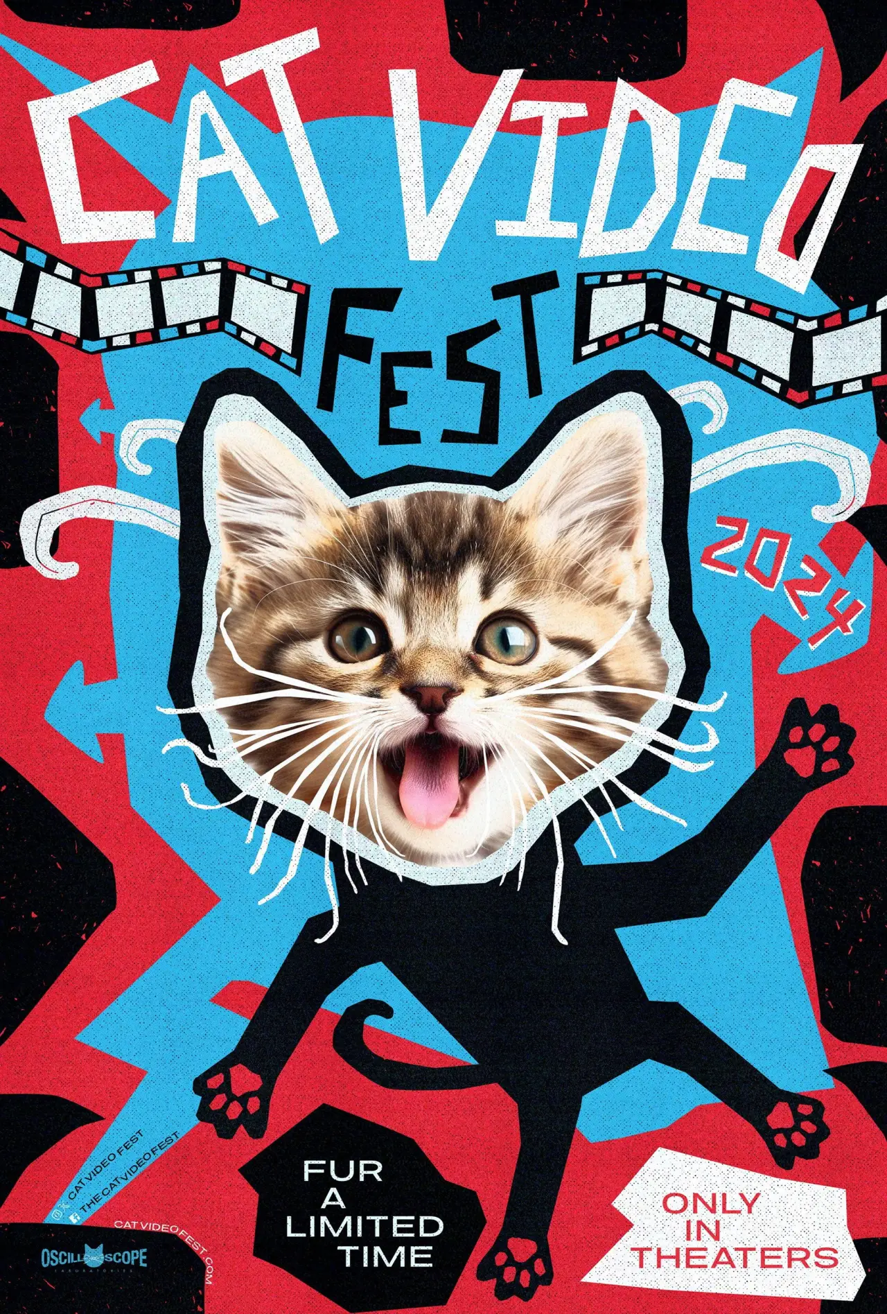 Movie poster "CatVideoFest 2024"