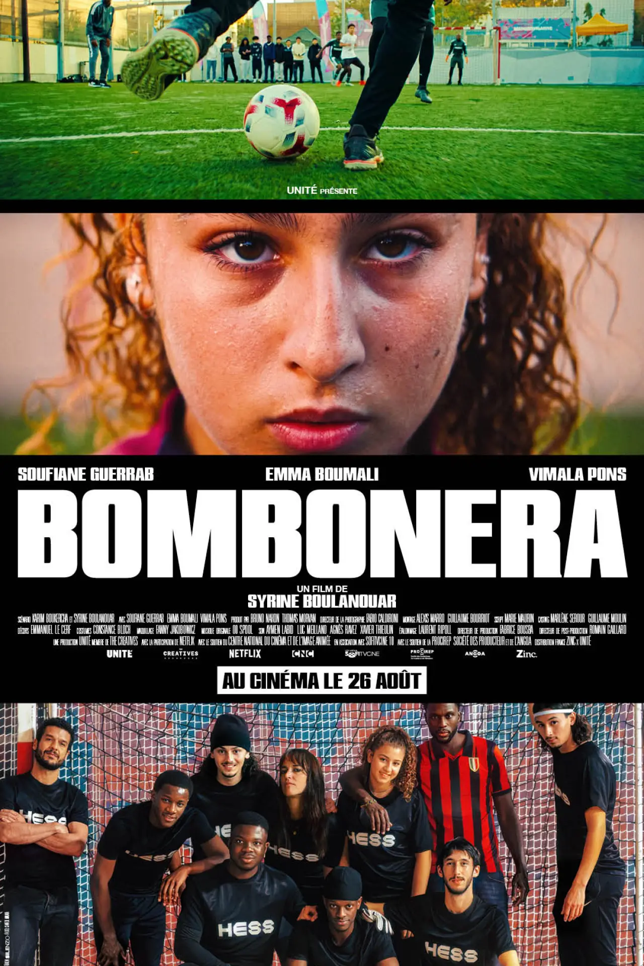 Movie poster "Bombonera"