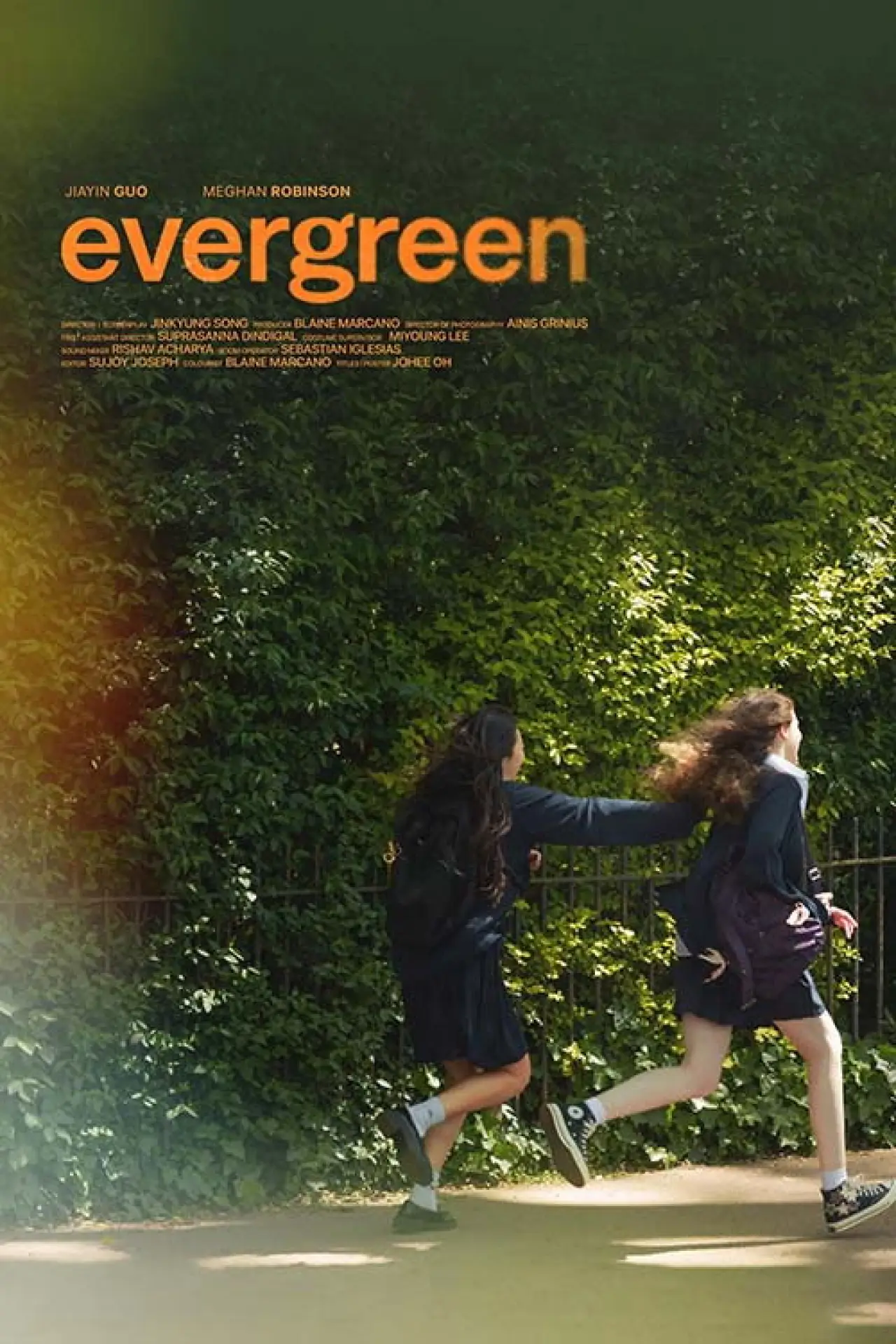 Movie poster "Evergreen"
