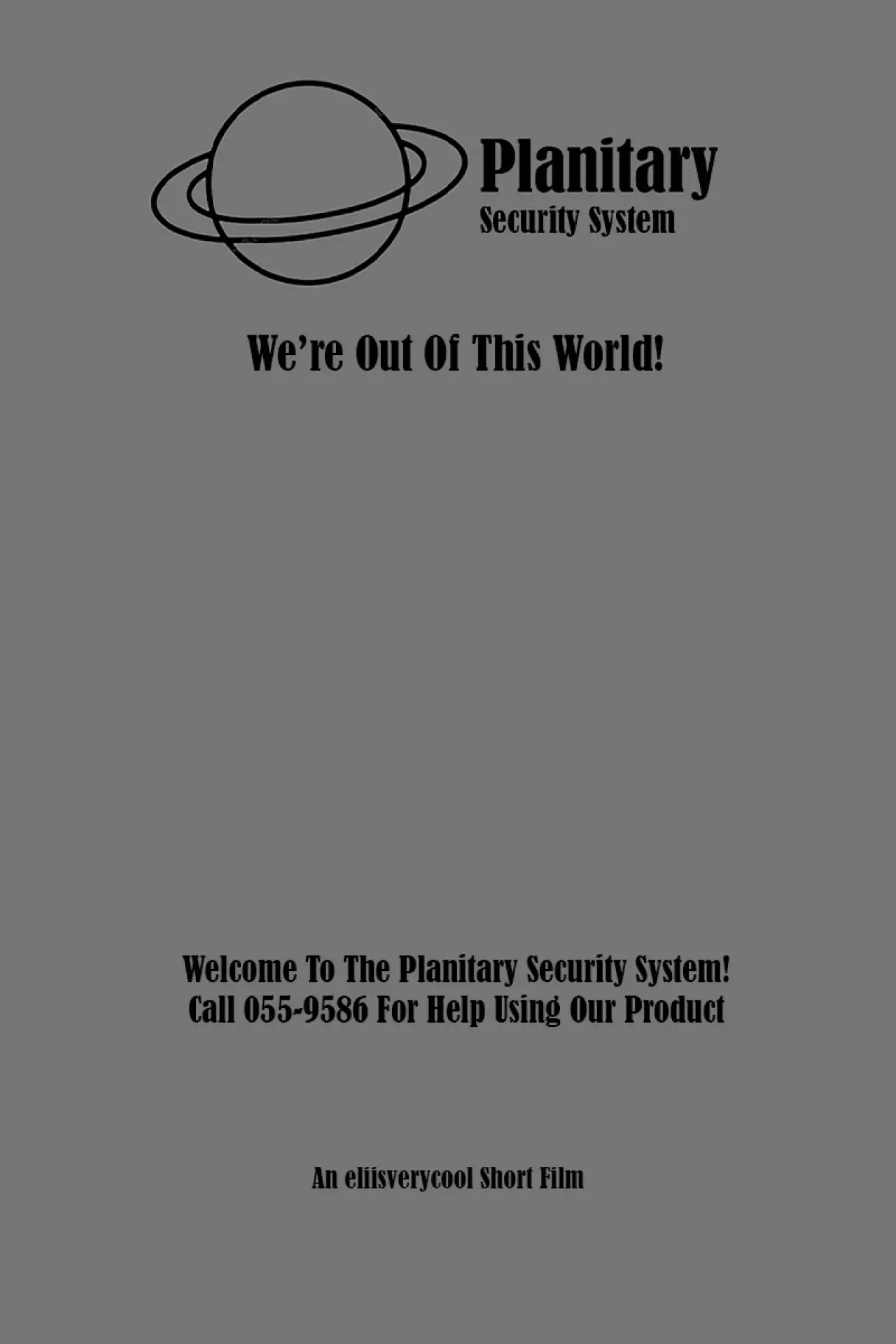Movie poster "Planetary: Security System"