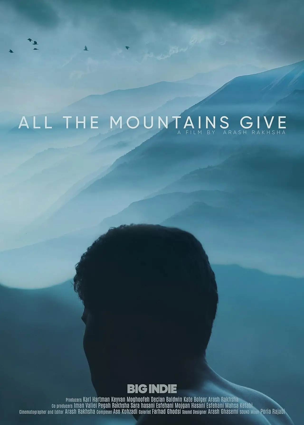 Movie poster "All the Mountains Give"