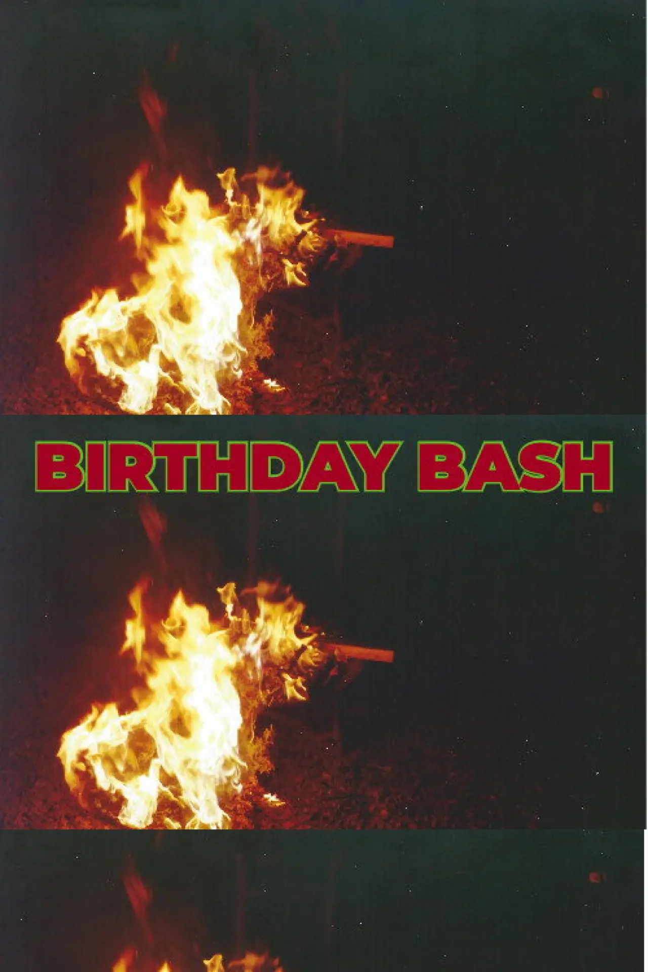 Movie poster "BIRTHDAY BASH"