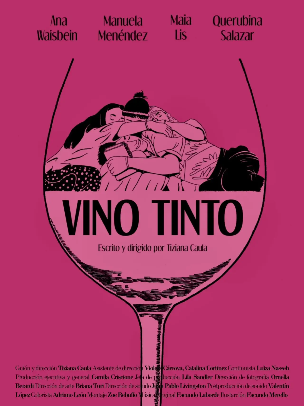 Movie poster "Vino Tinto"