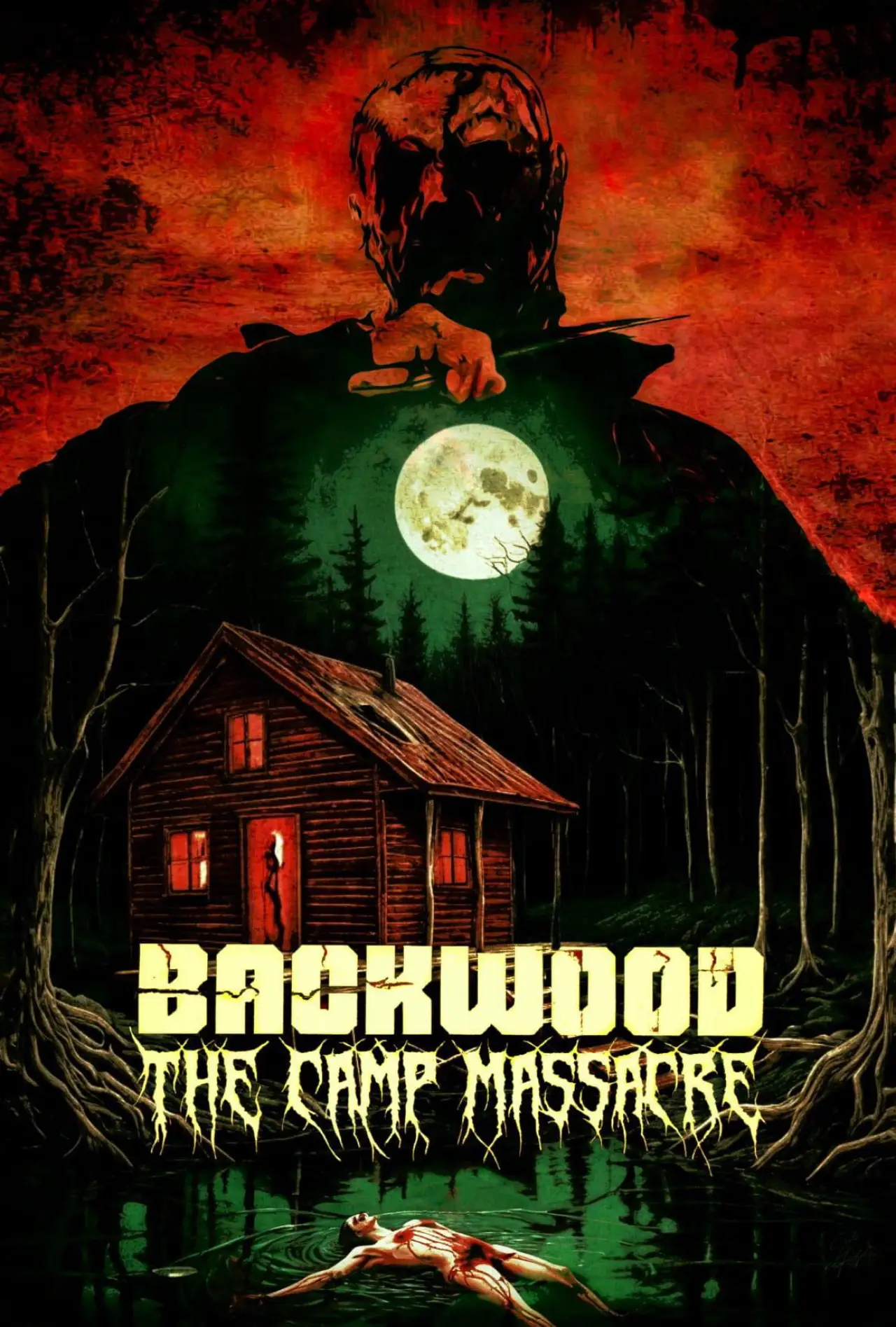 Movie poster "Backwood: The Camp Massacre"