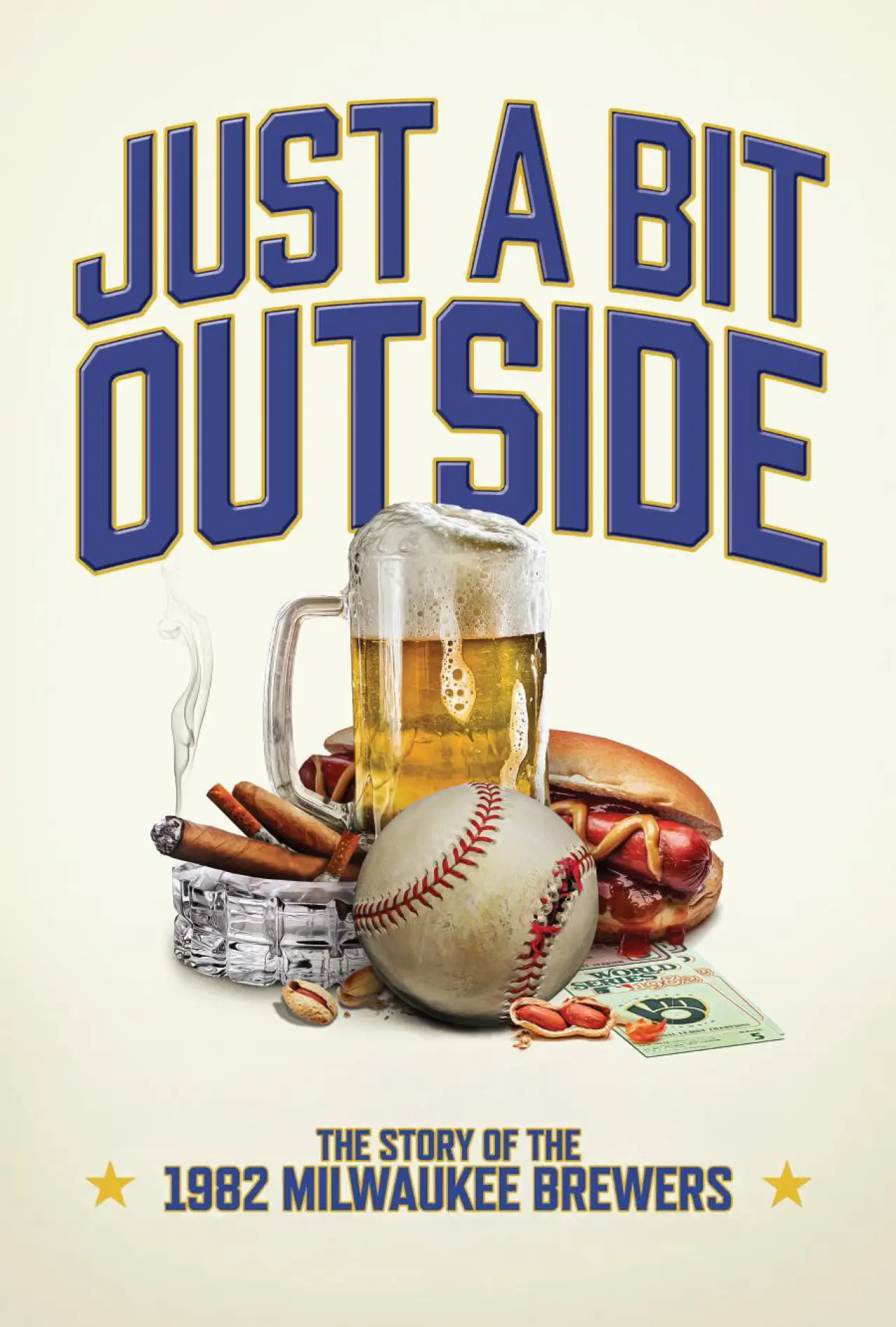 Movie poster "Just a Bit Outside: The Story of the 1982 Milwaukee Brewers"