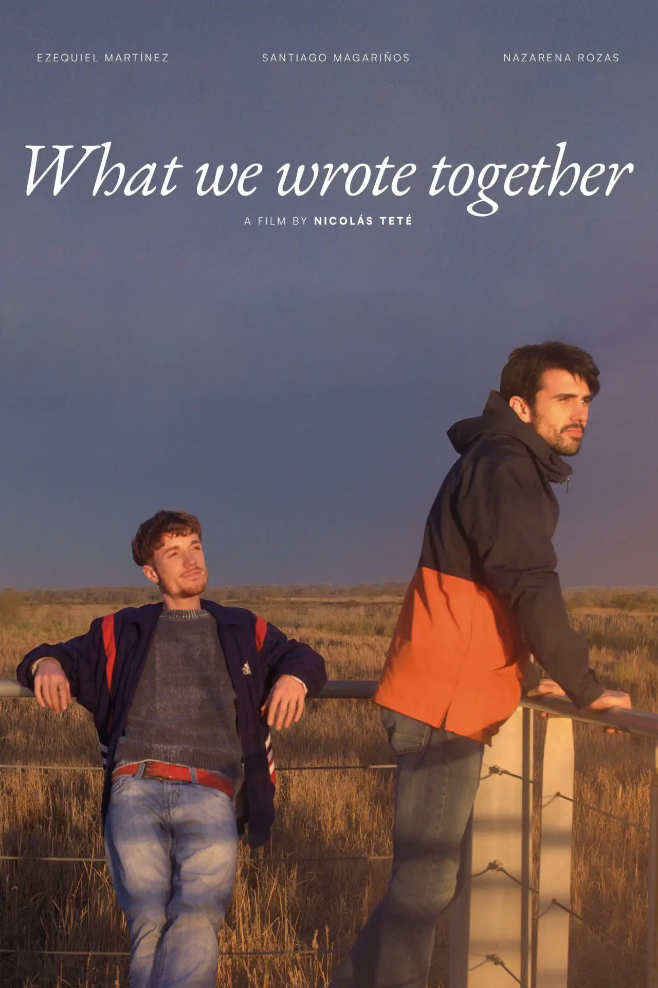 Movie poster "What We Wrote Together"