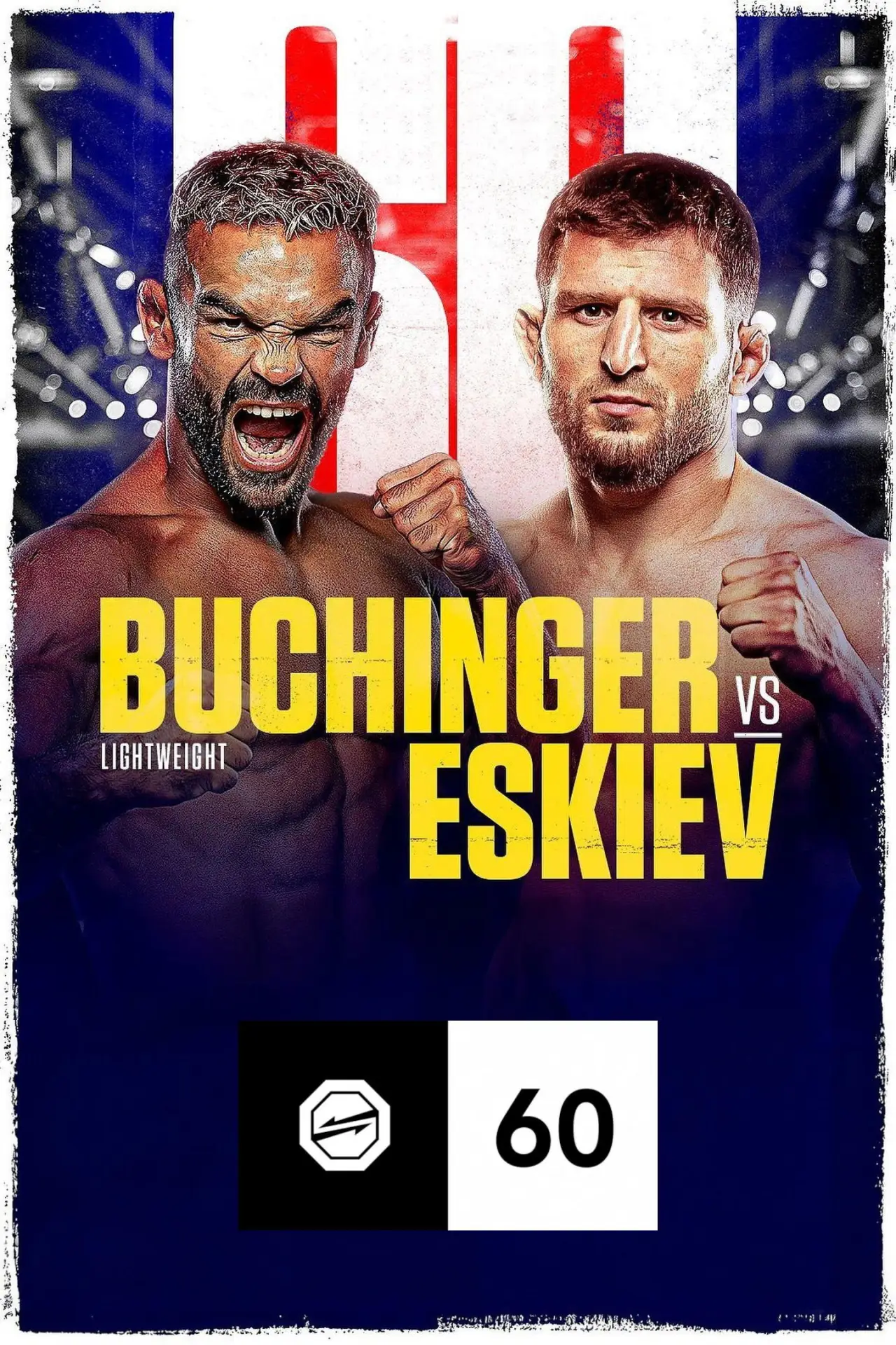 Movie poster "OKTAGON 60: Buchinger vs. Eskiev"