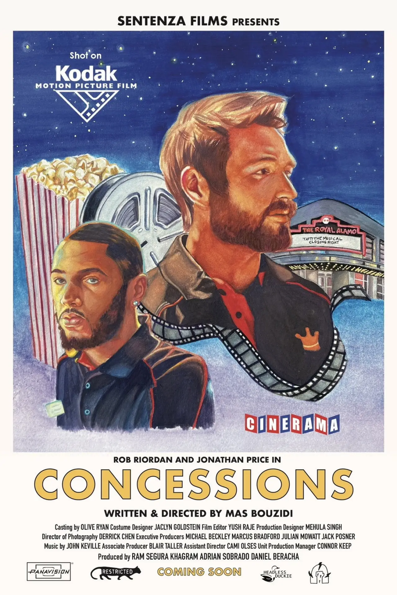 Movie poster "Concessions"
