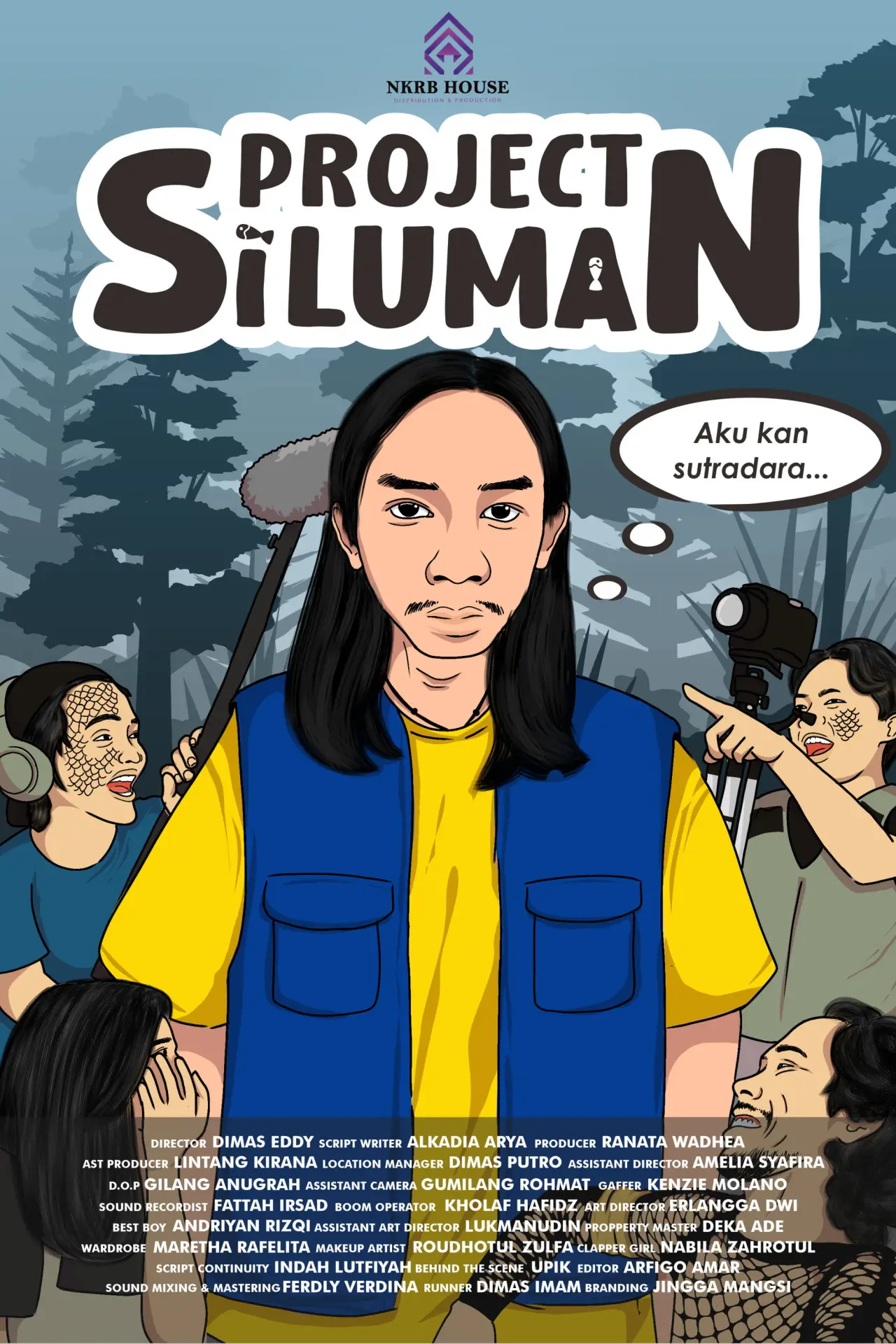 Movie poster "Project Siluman"