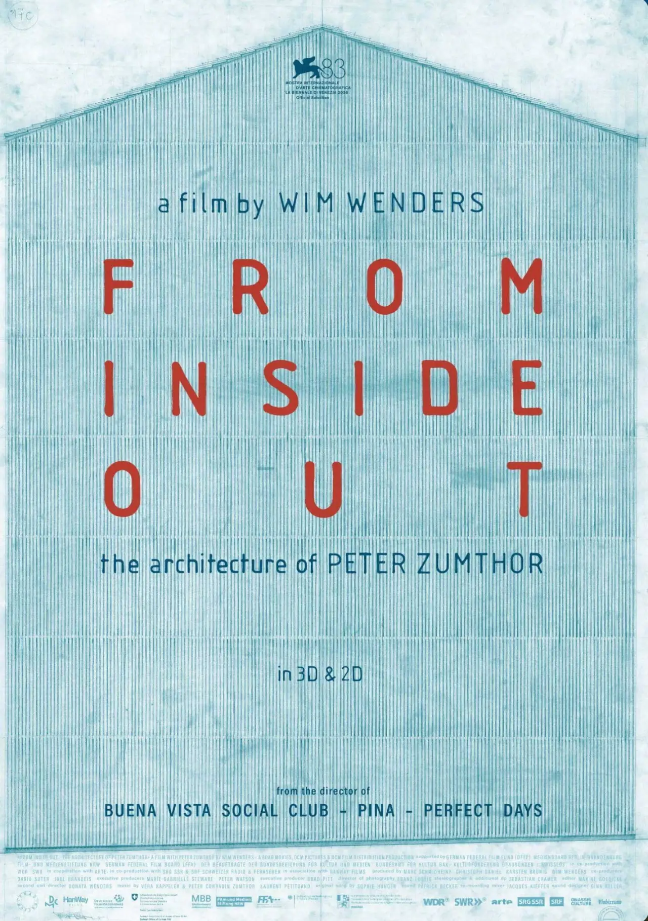 Movie poster "From Inside Out - The Architecture of Peter Zumthor"