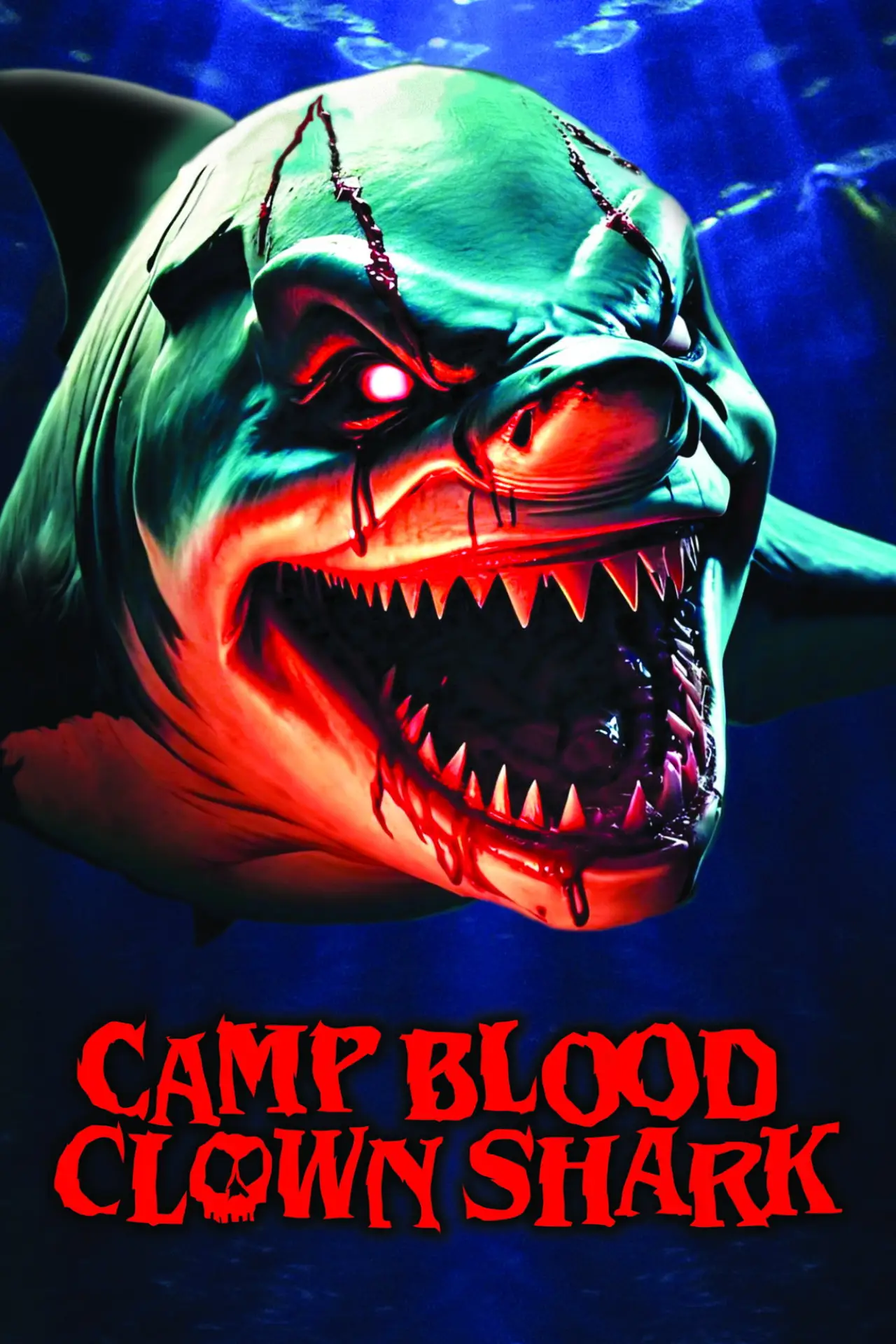Movie poster "Camp Blood: Clown Shark"