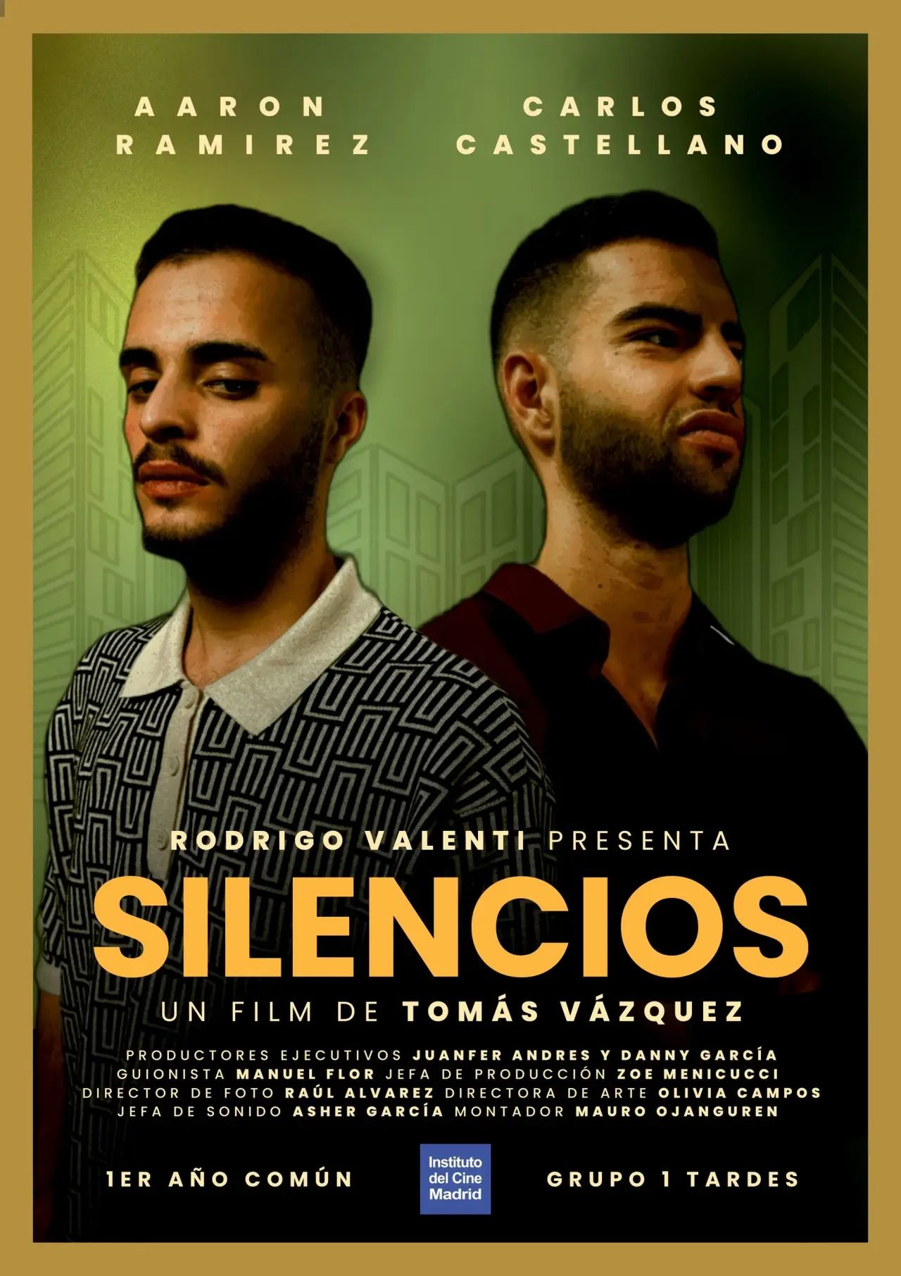 Movie poster "Silencios"