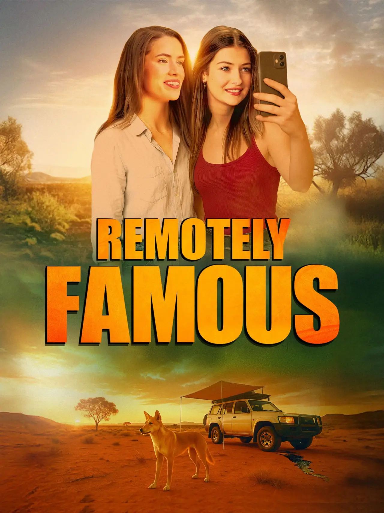 Movie poster "Remotely Famous"