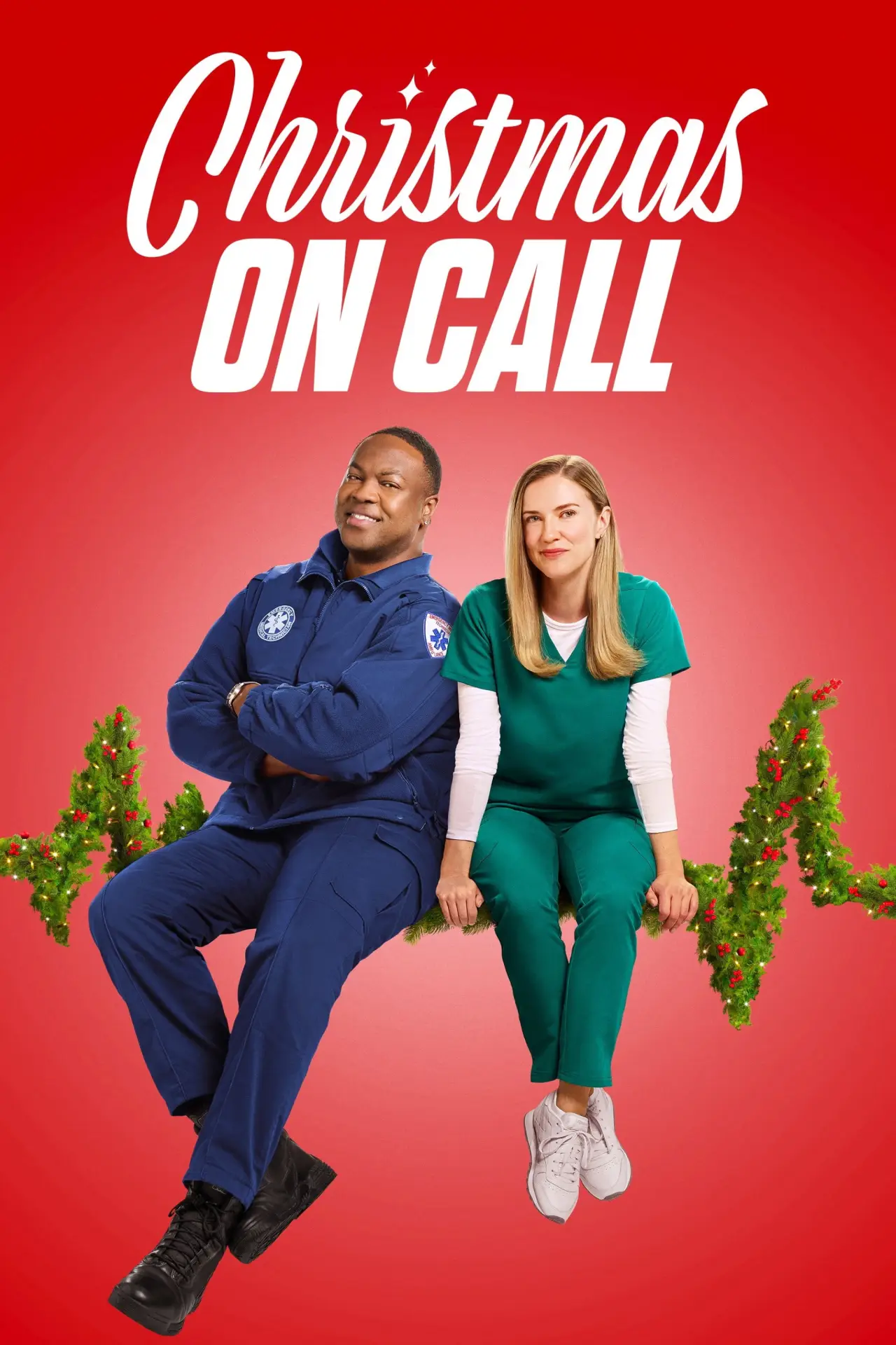 Movie poster "Christmas On Call"
