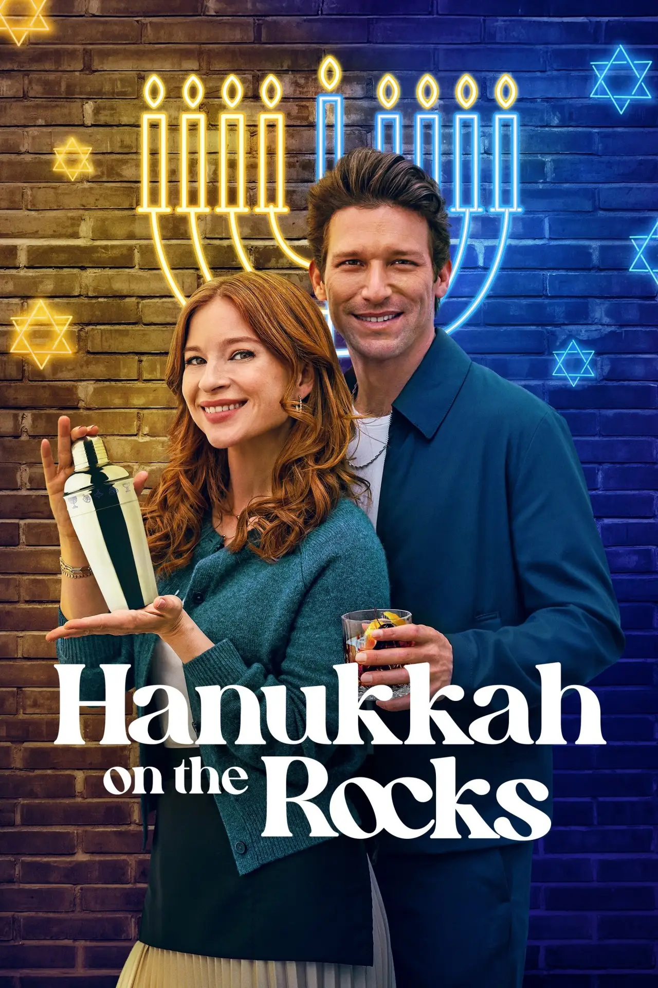 Movie poster "Hanukkah on the Rocks"