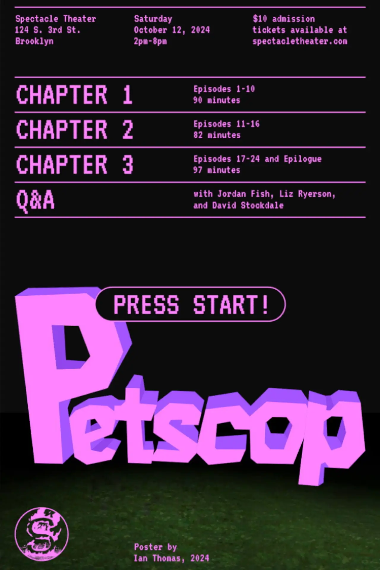 Movie poster "Petscop"