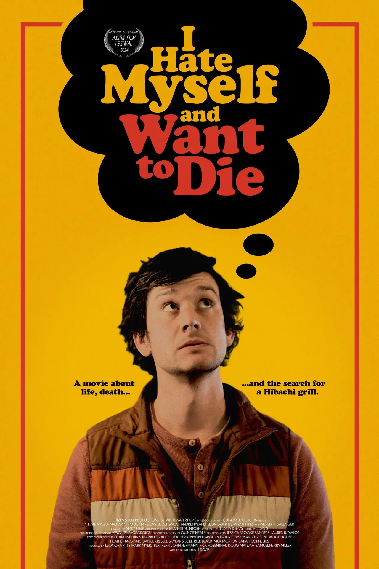 Movie poster "I Hate Myself and Want to Die"