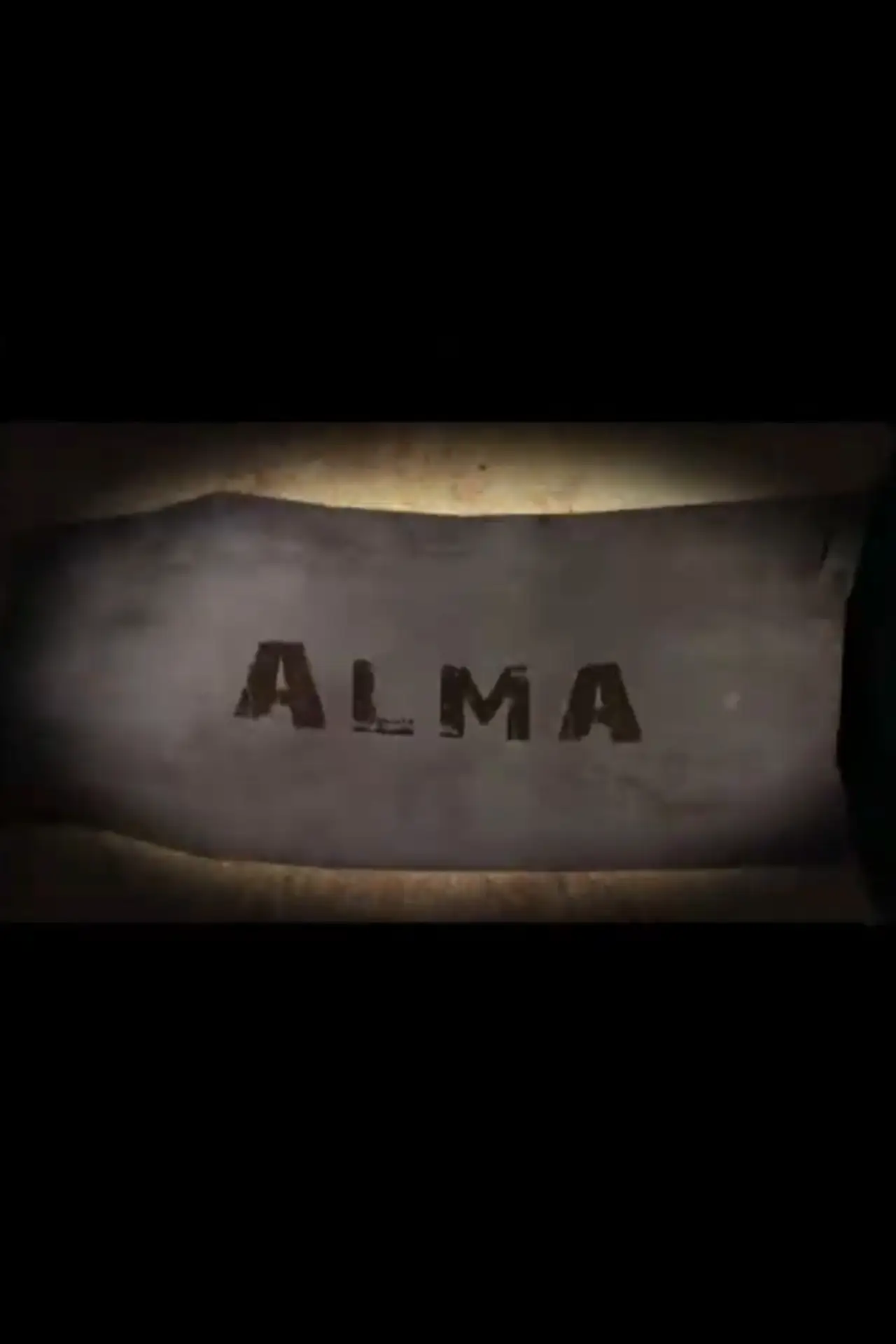 Movie poster "Alma"