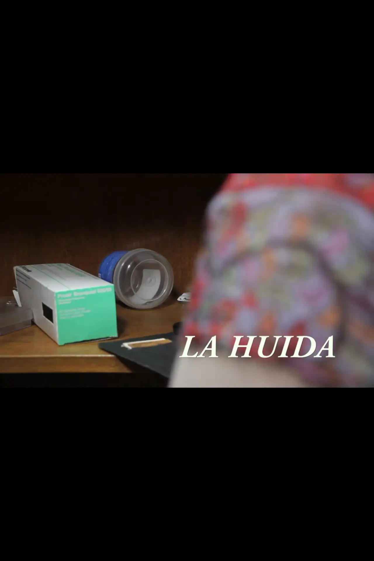 Movie poster "La huida"
