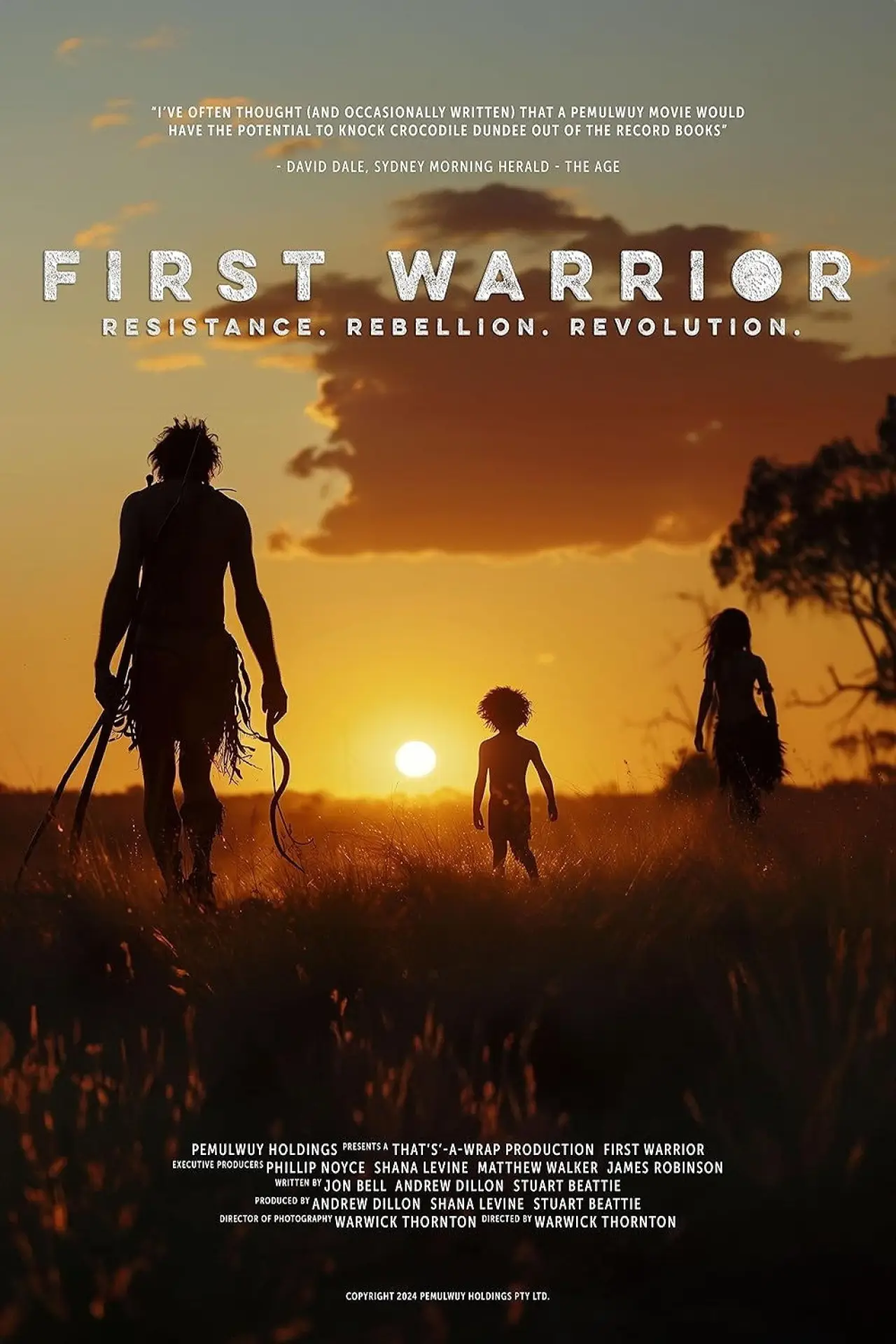 Movie poster "First Warrior"