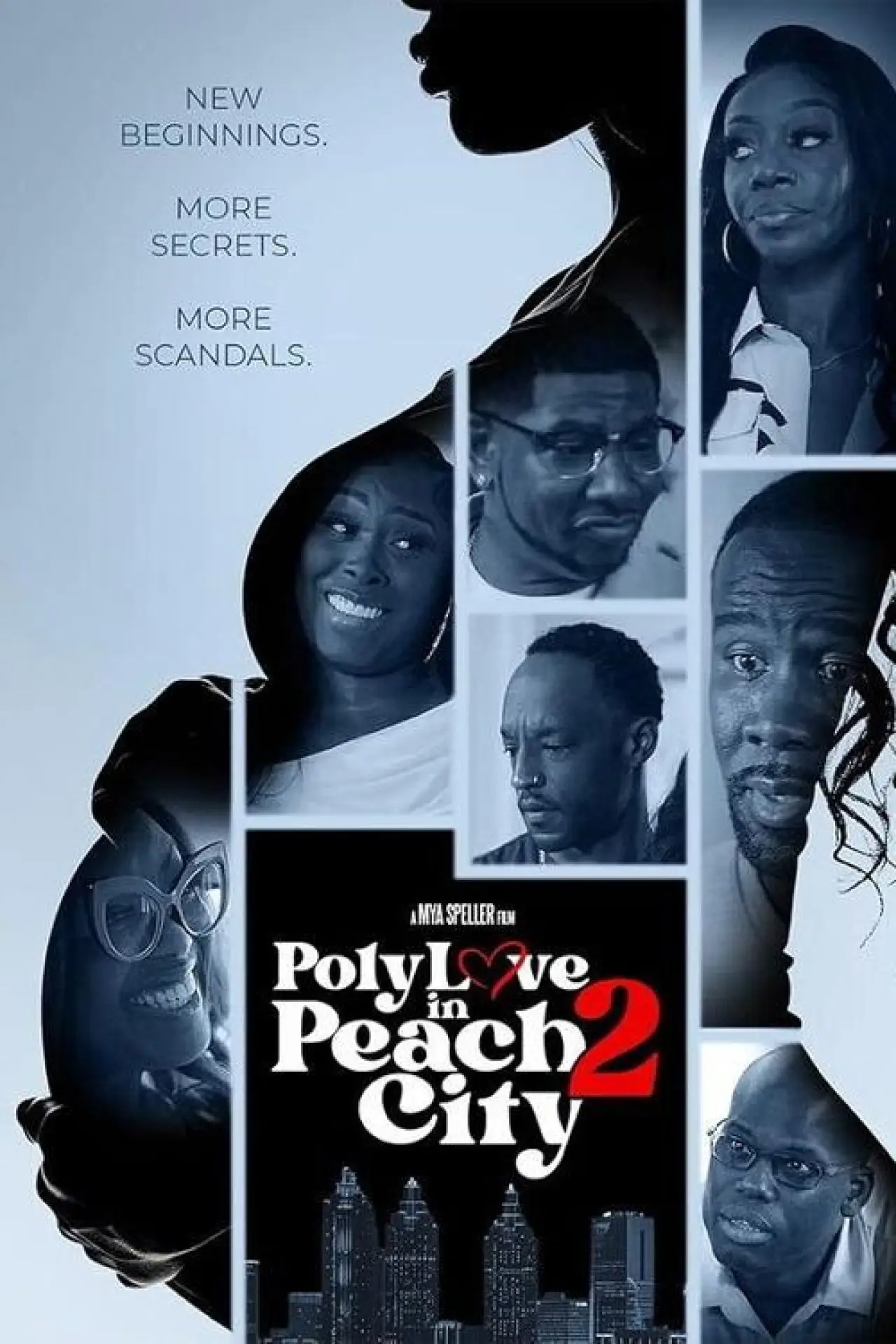 Movie poster "Poly Love in Peach City 2"