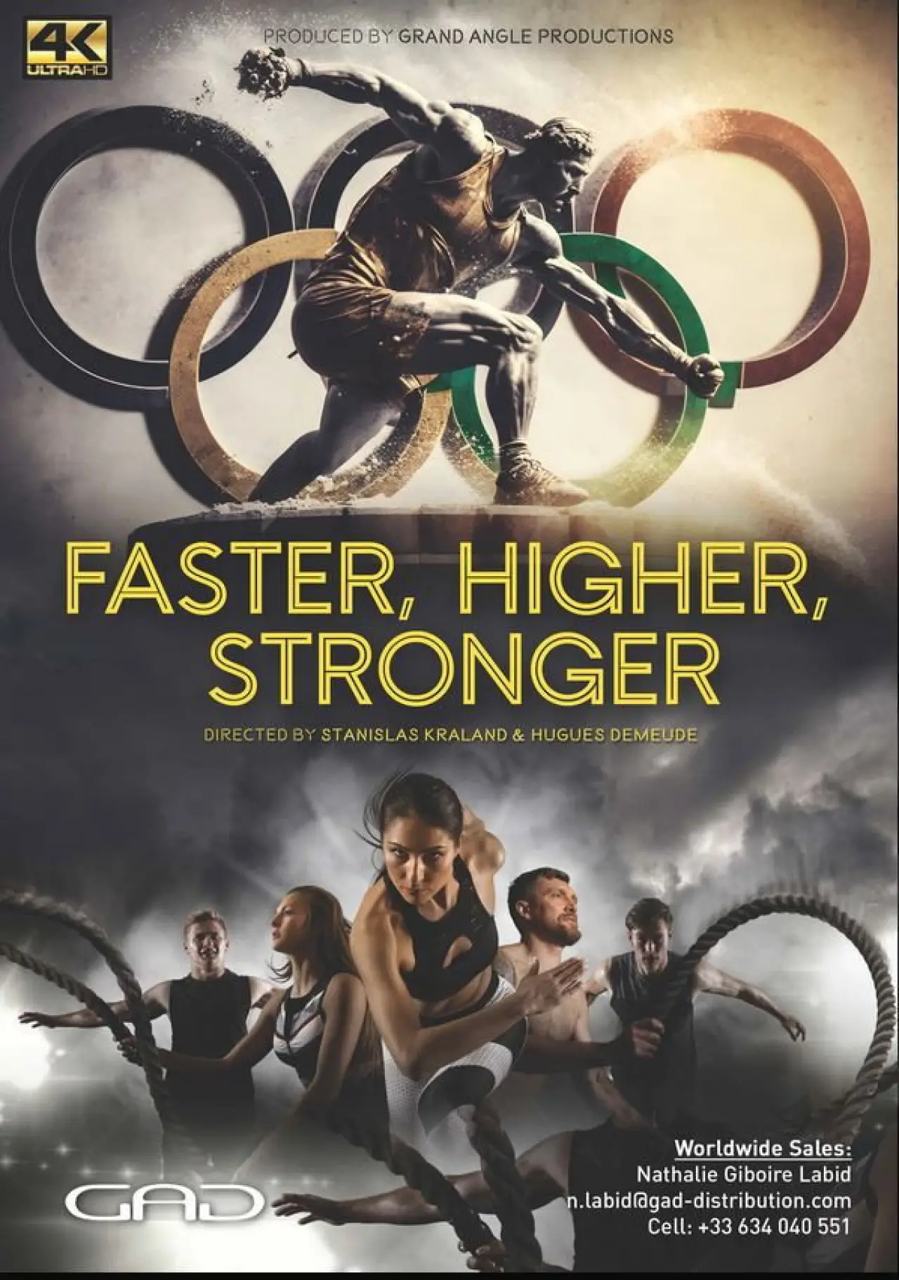 Movie poster "Plus vite, plus haut, plus fort"