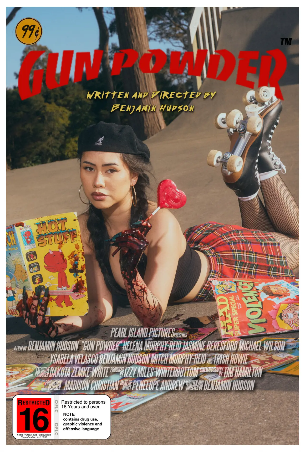 Movie poster "Gun Powder"