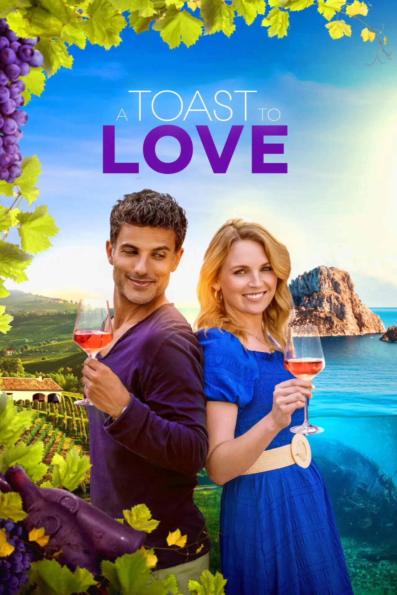 Movie poster "A Toast to Love"