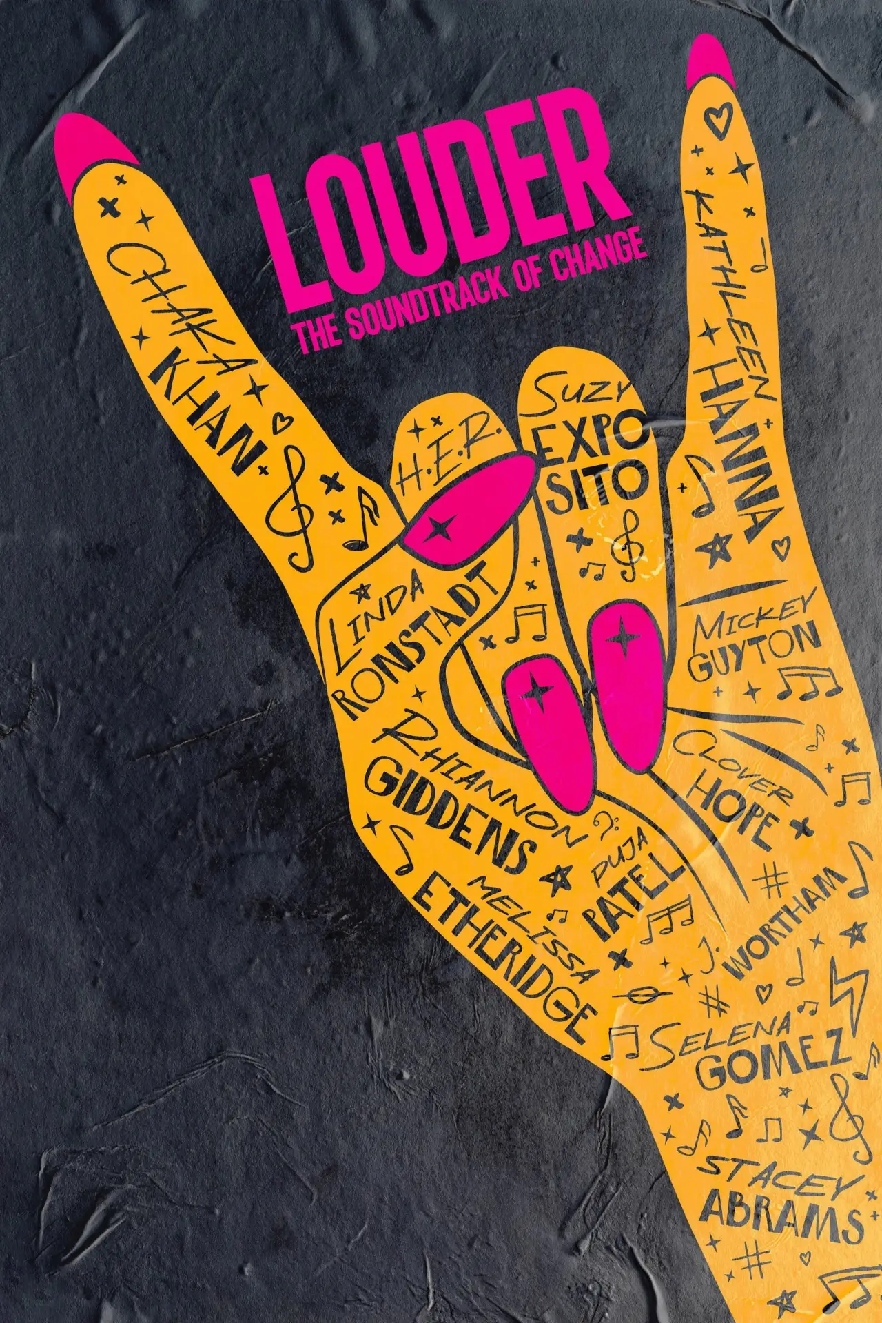 Movie poster "LOUDER: The Soundtrack of Change"